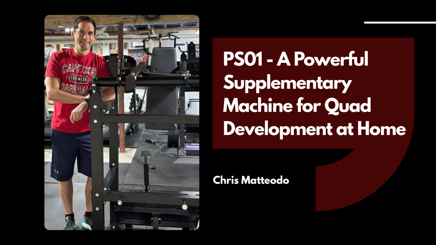Chris Matteodo: An Honest Review of PS01 on ROM, Lower Back Relief, Quad Focus...
