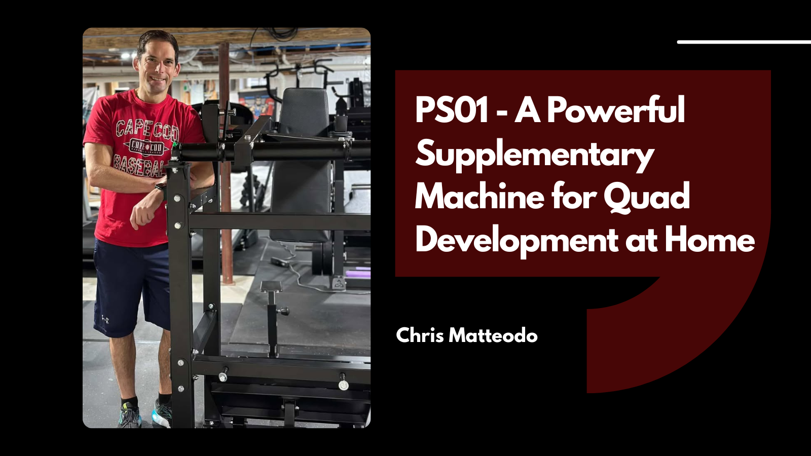 Chris Matteodo: An Honest Review of PS01 on ROM, Lower Back Relief, Quad Focus...