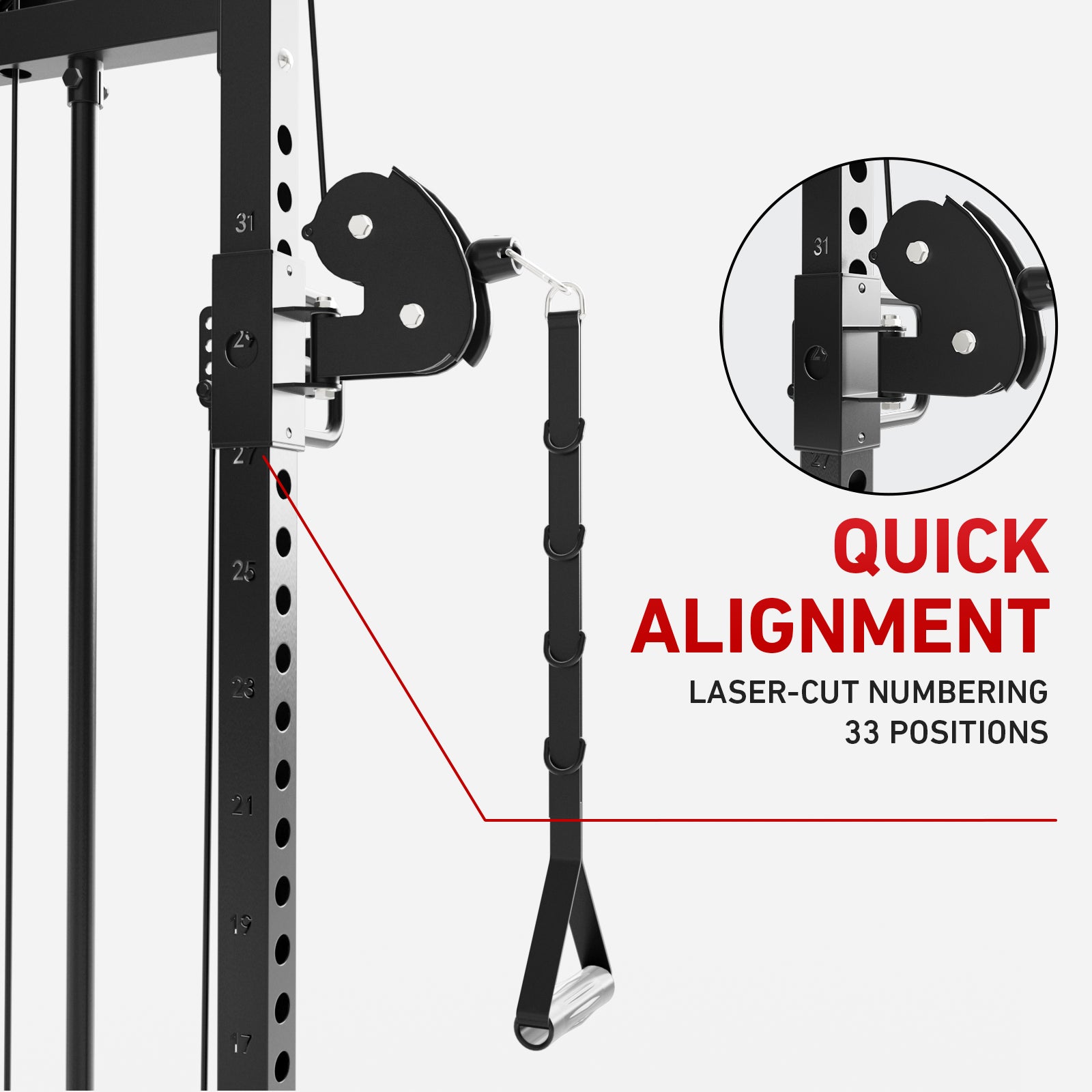 Half Rack with Functional Trainer HR01