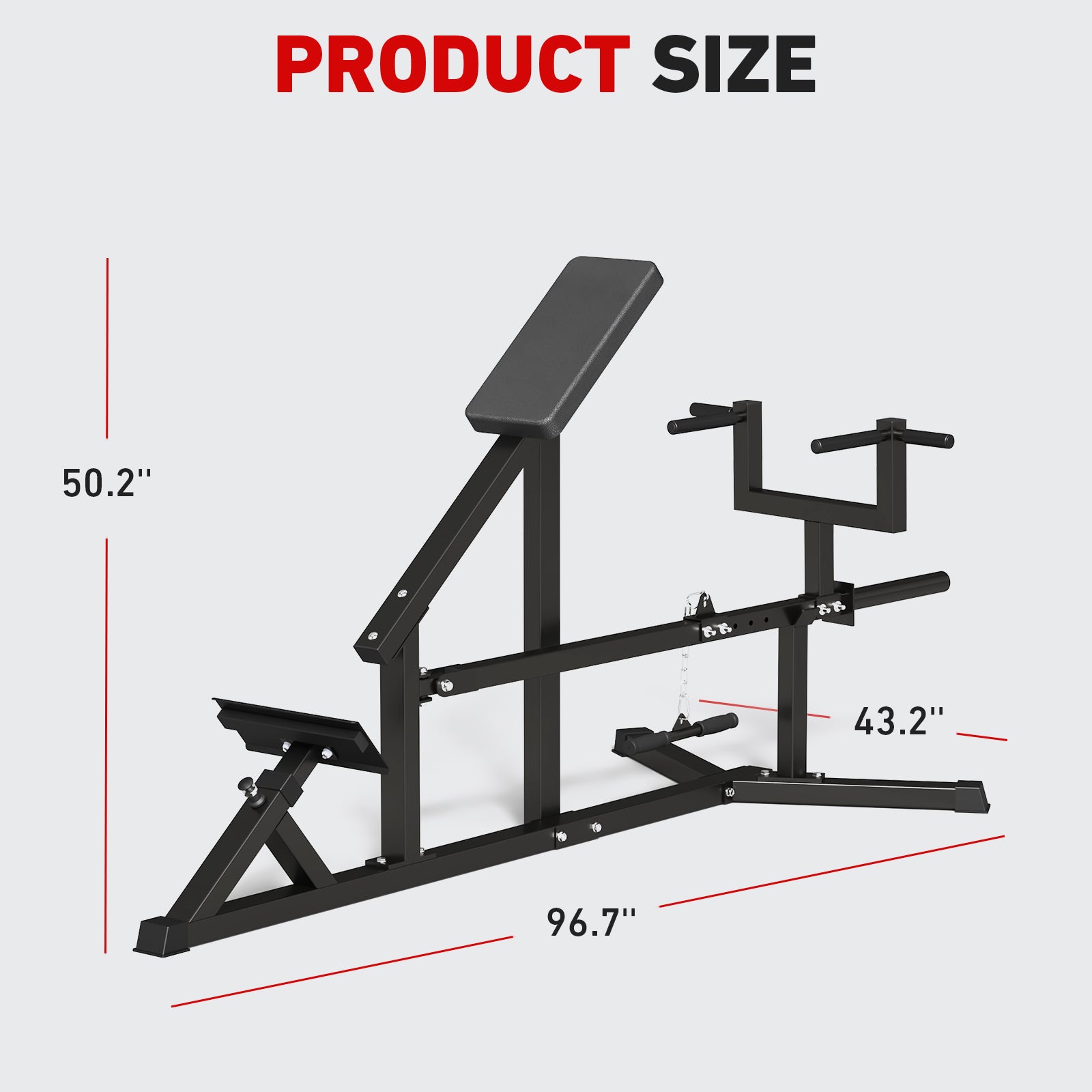 Chest Supported T Bar Row Machine TB01