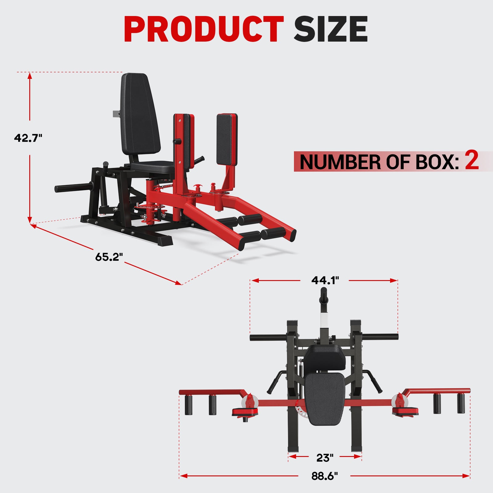 Hip Abductor And Adductor Machine HA01