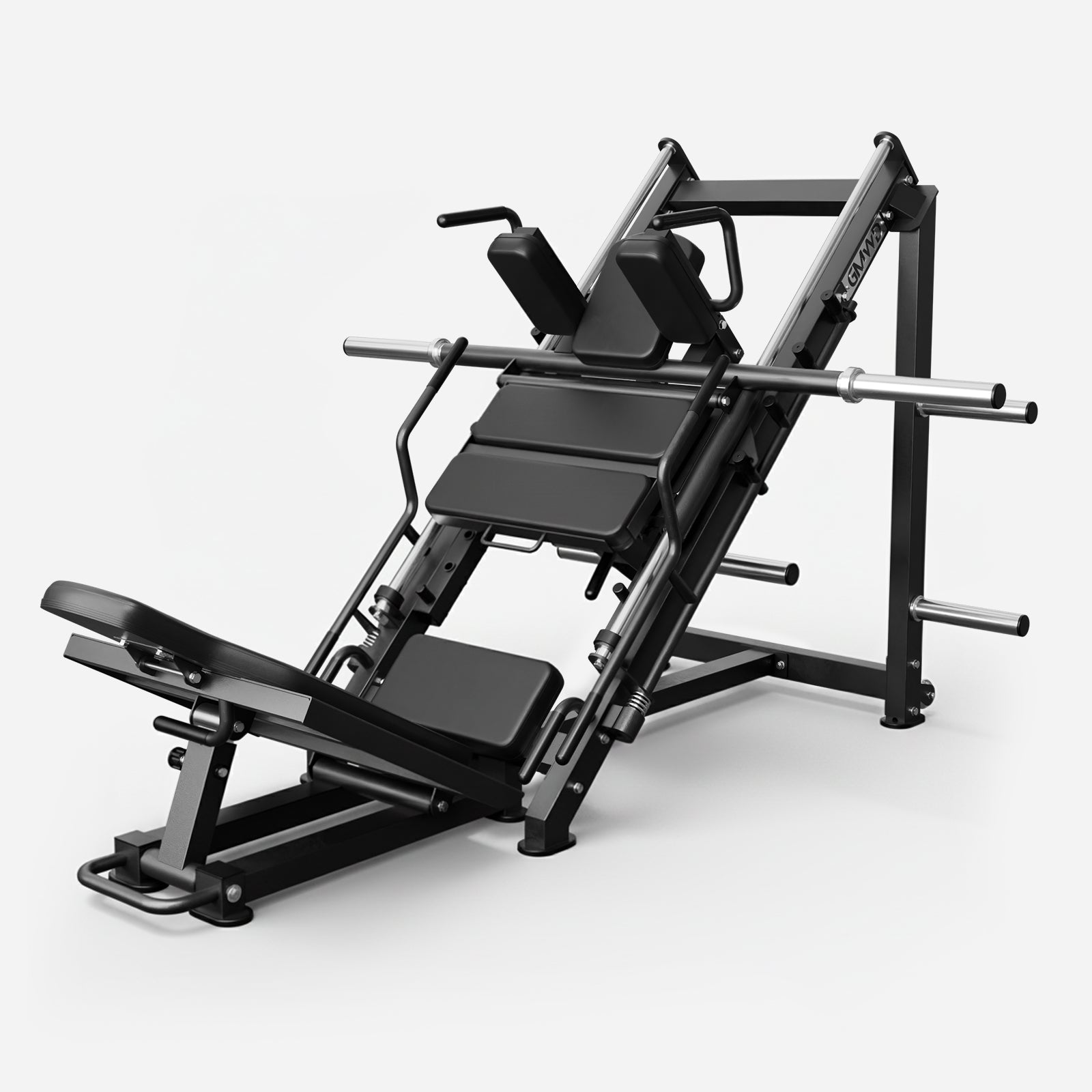 GMWD PRO Leg Press Hack Squat Machine, Commercial Compact Leg Machine