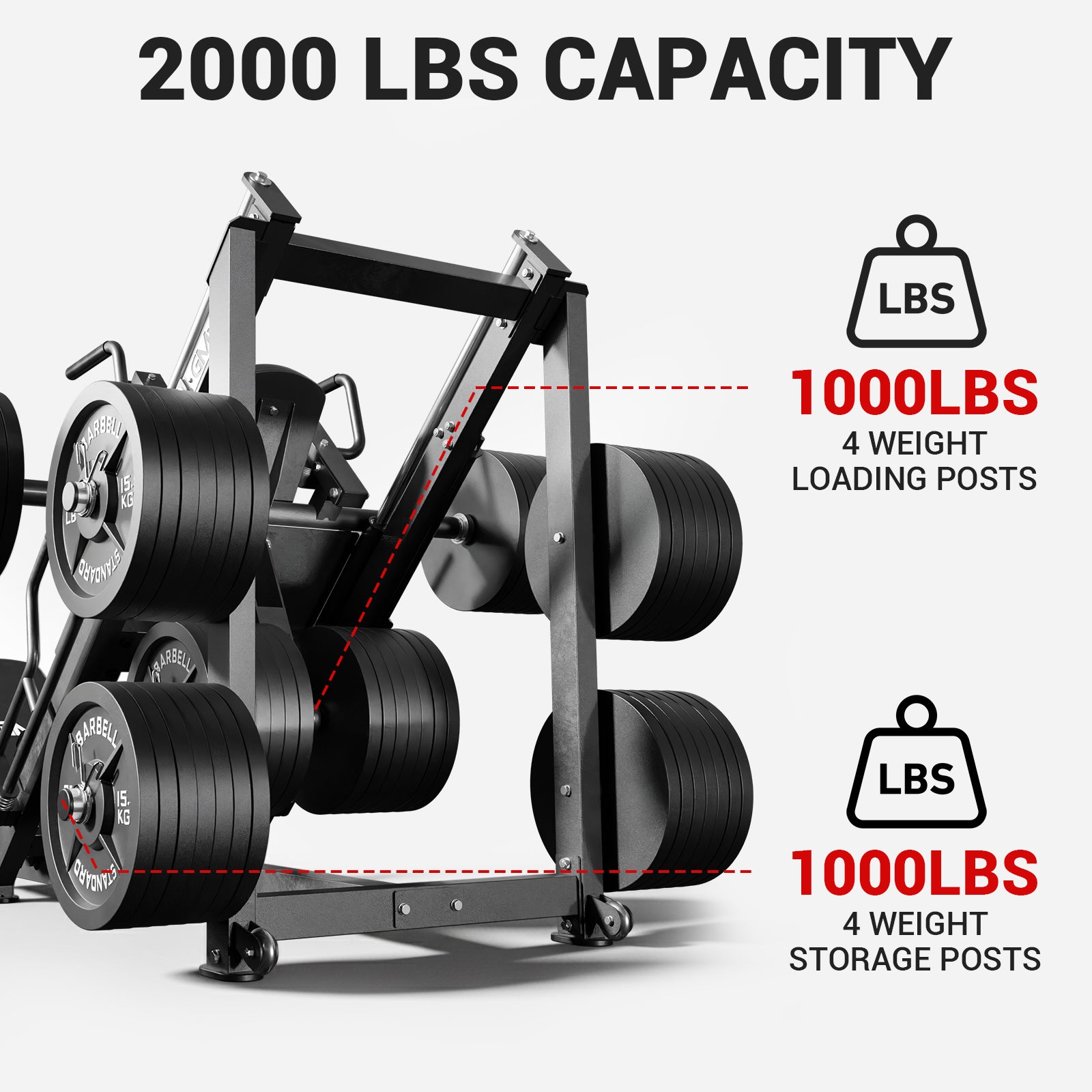 Premium Leg Press Hack Squat Machine LH01