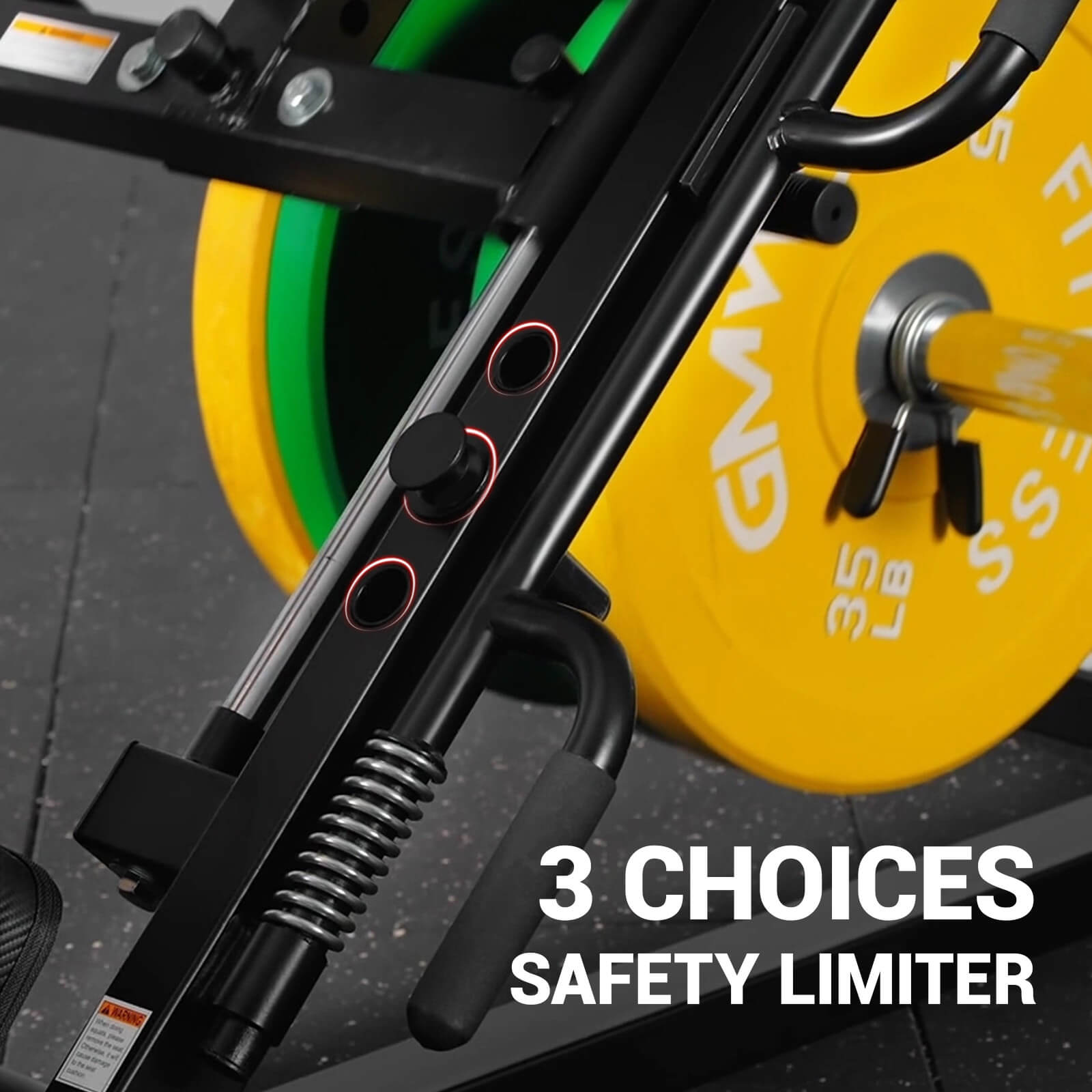 Ultimate 2-in-1 Leg Press Hack Squat Machine DD09