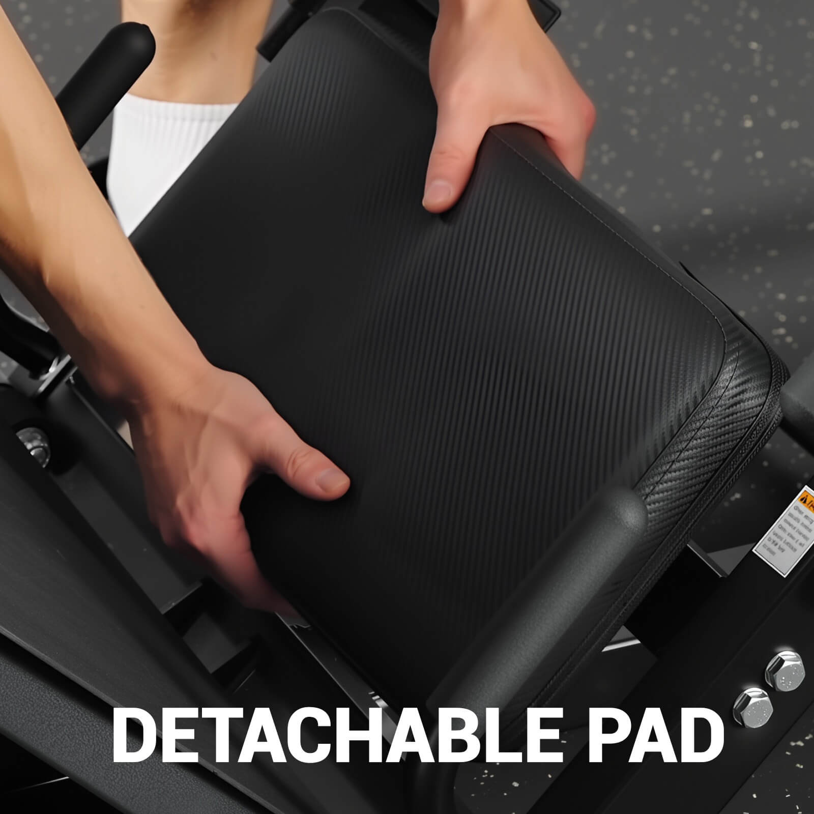 Ultimate 2-in-1 Leg Press Hack Squat Machine DD09