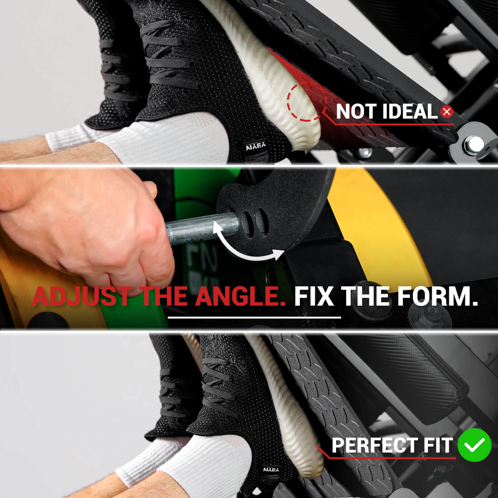 Ultimate 2-in-1 Leg Press Hack Squat Machine DD09