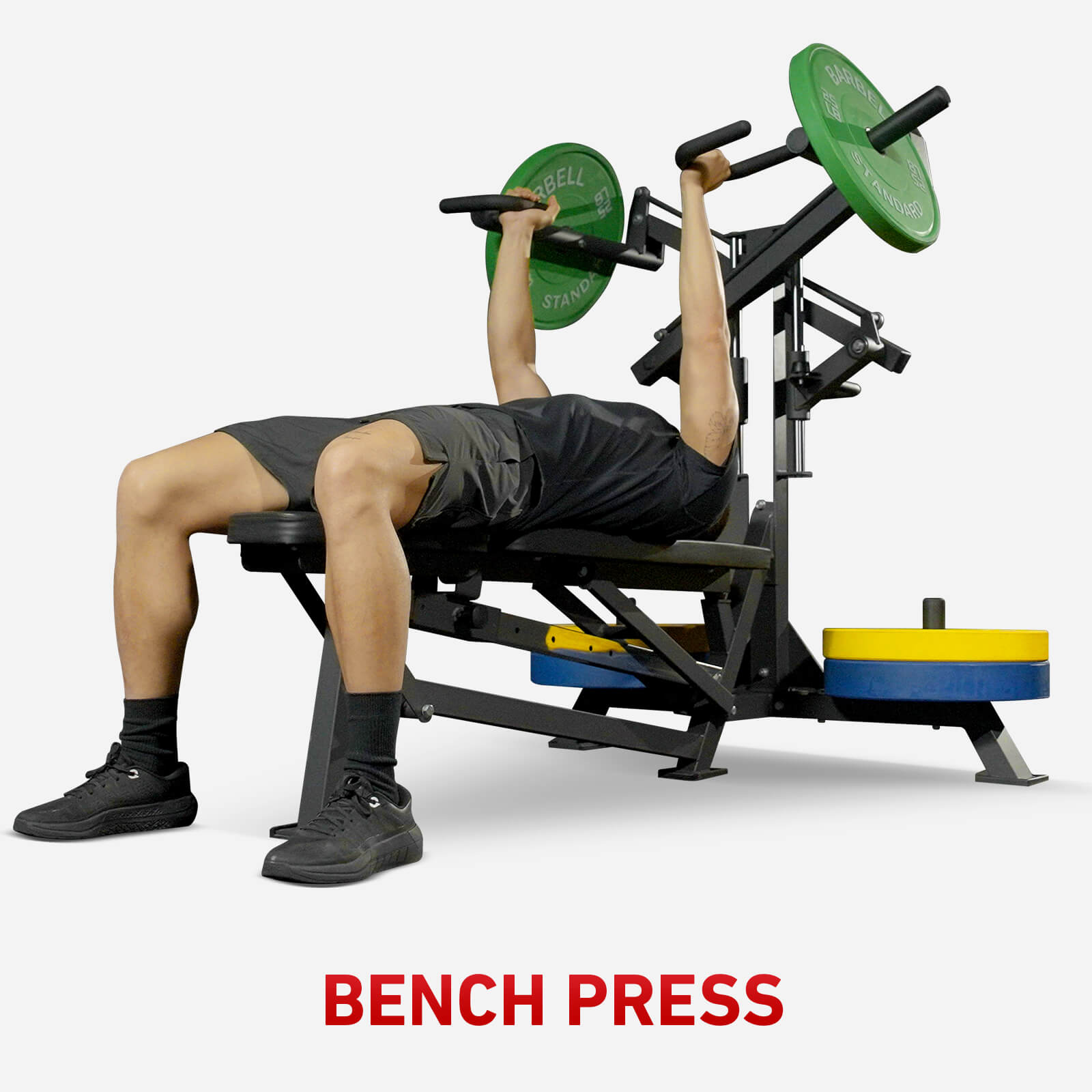 3-in-1 Bench Press Shoulder Press Machine V7