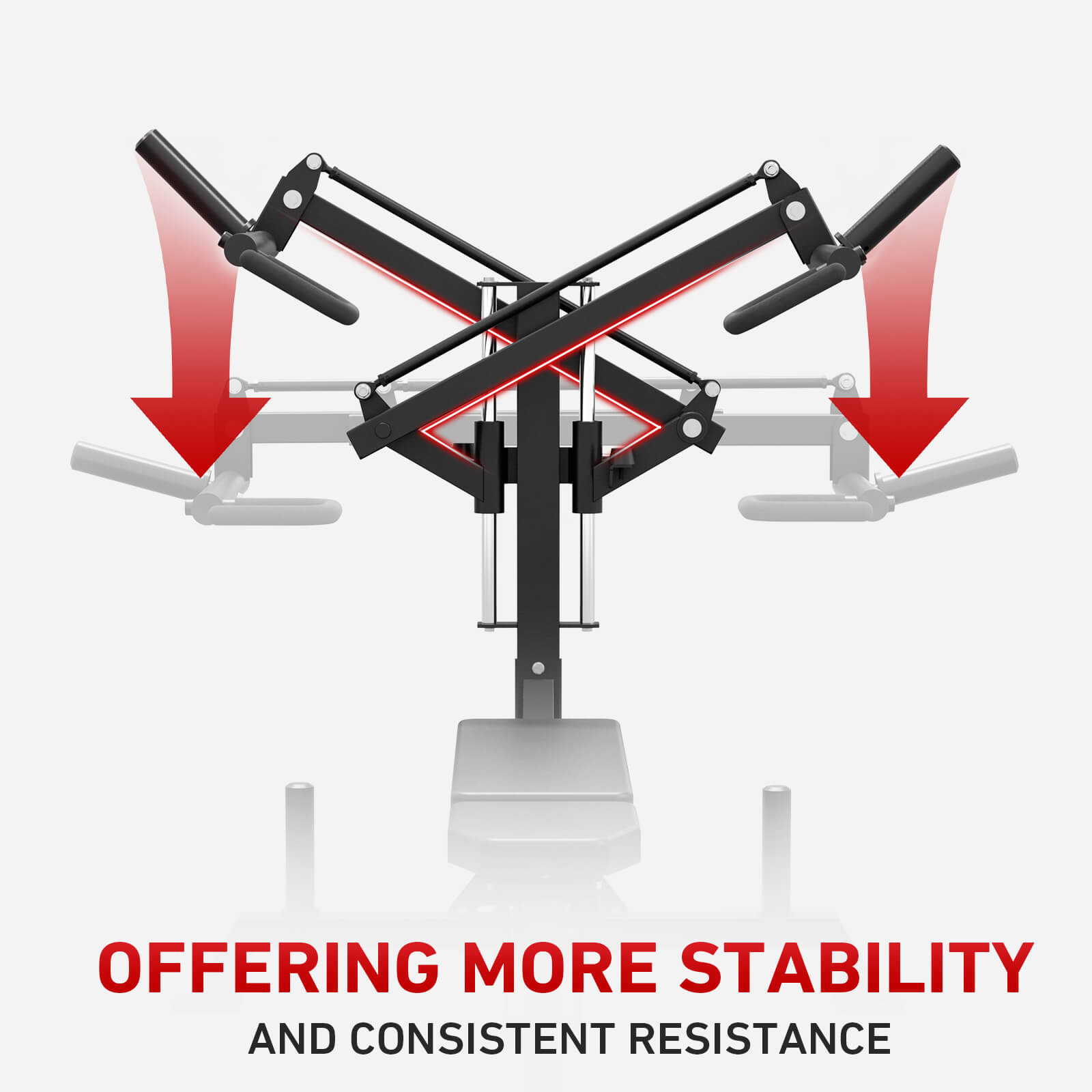 3-in-1 Bench Press Shoulder Press Machine V7