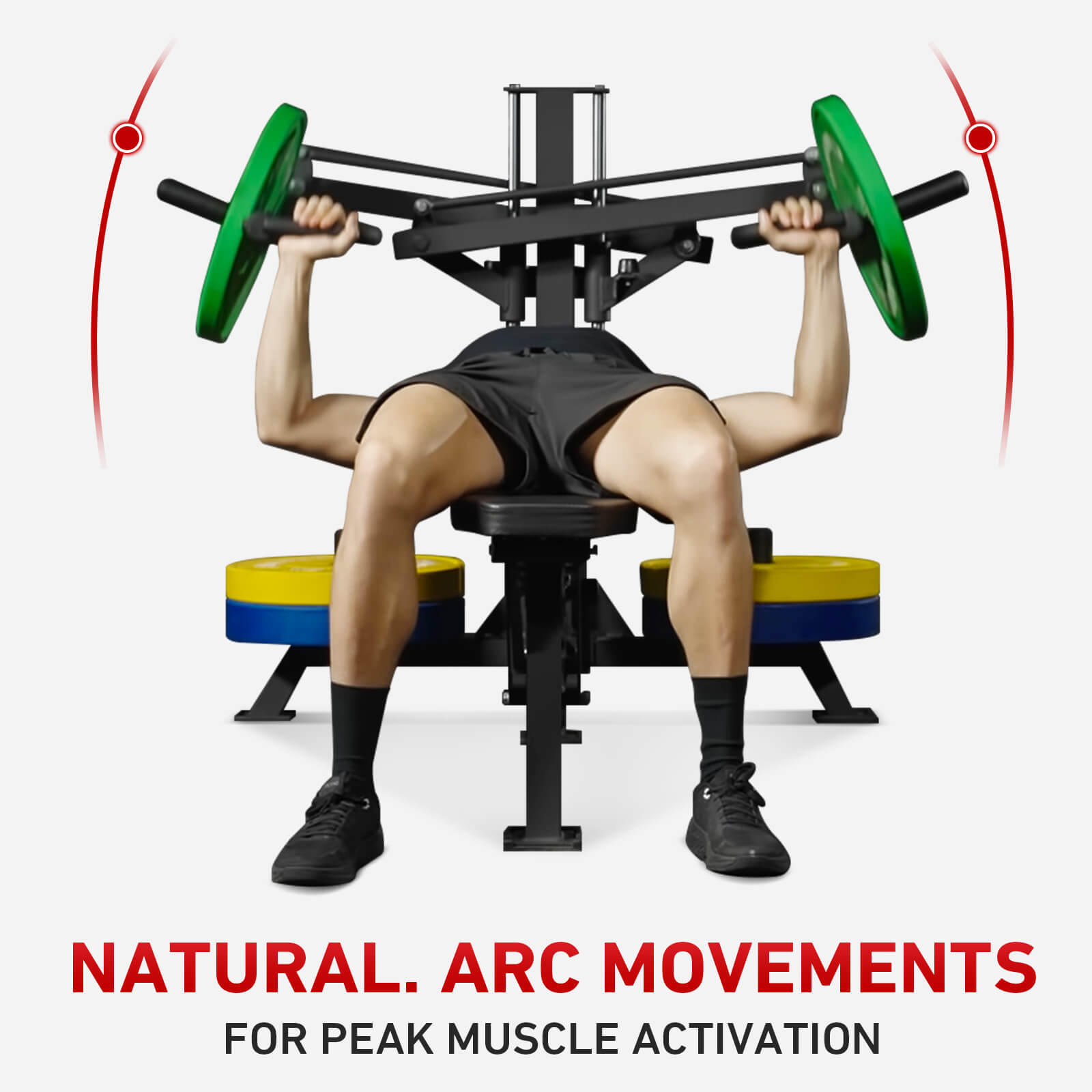 3-in-1 Bench Press Shoulder Press Machine V7