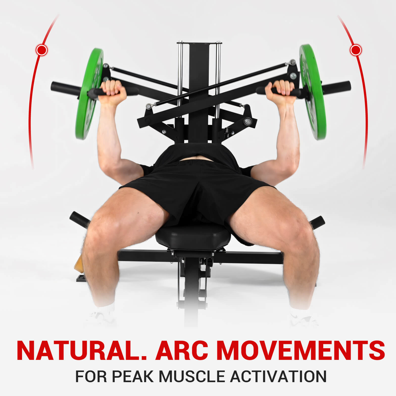 3-in-1 Bench Press Shoulder Press Machine V7