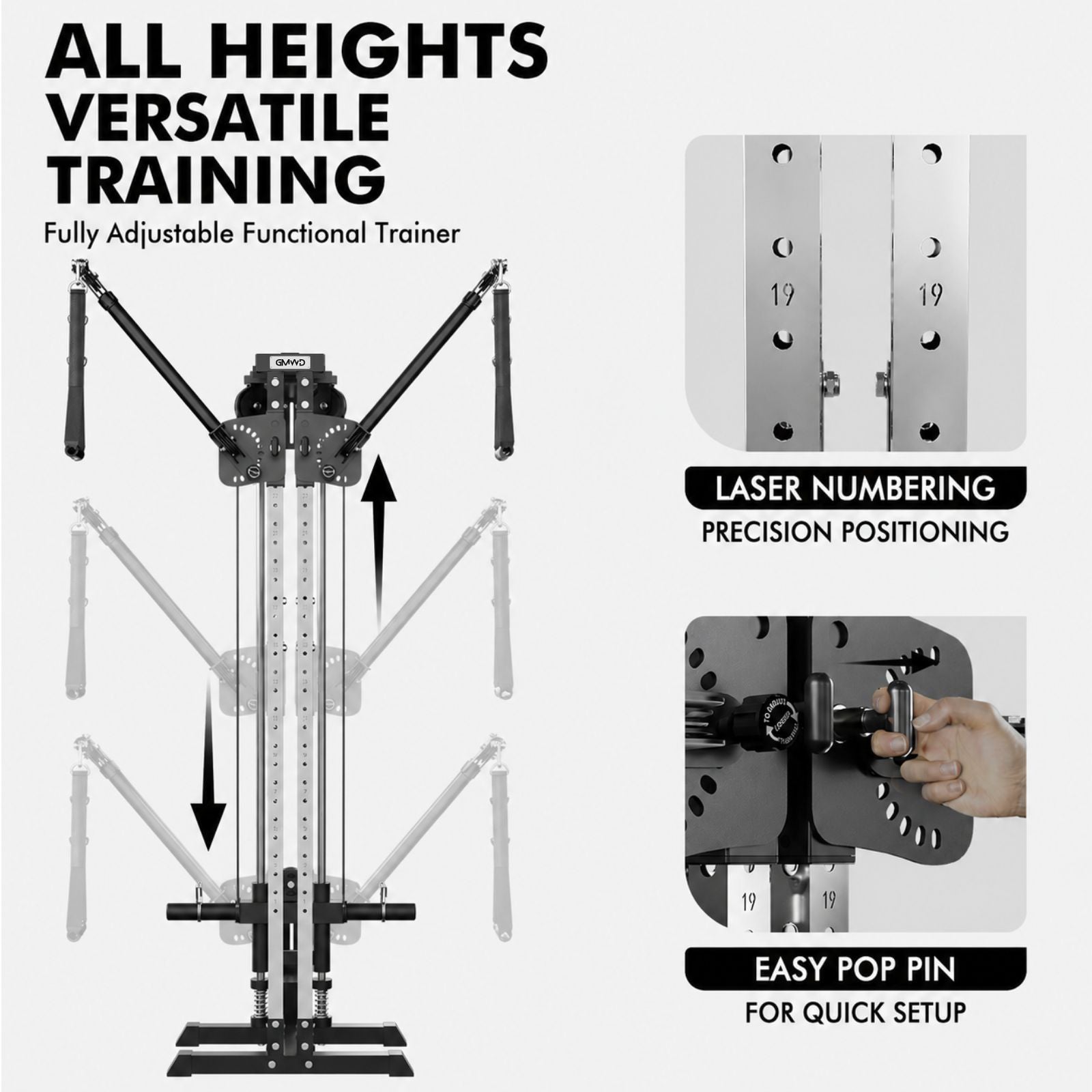 Wall-mounted Functional Trainer CC9