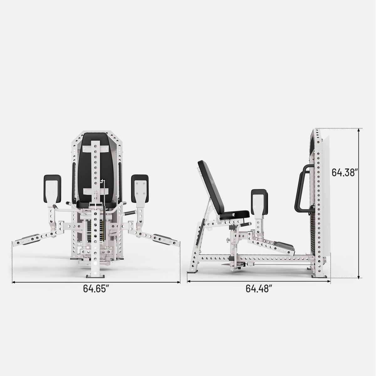 Ascent HA3 Selectorized Hip Abductor and Adductor Machine