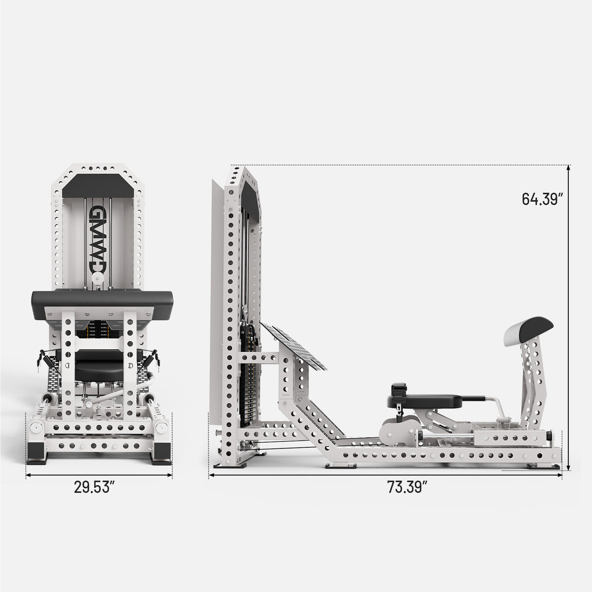 Ascent HB2 Selectorized Hip Thrust Machine
