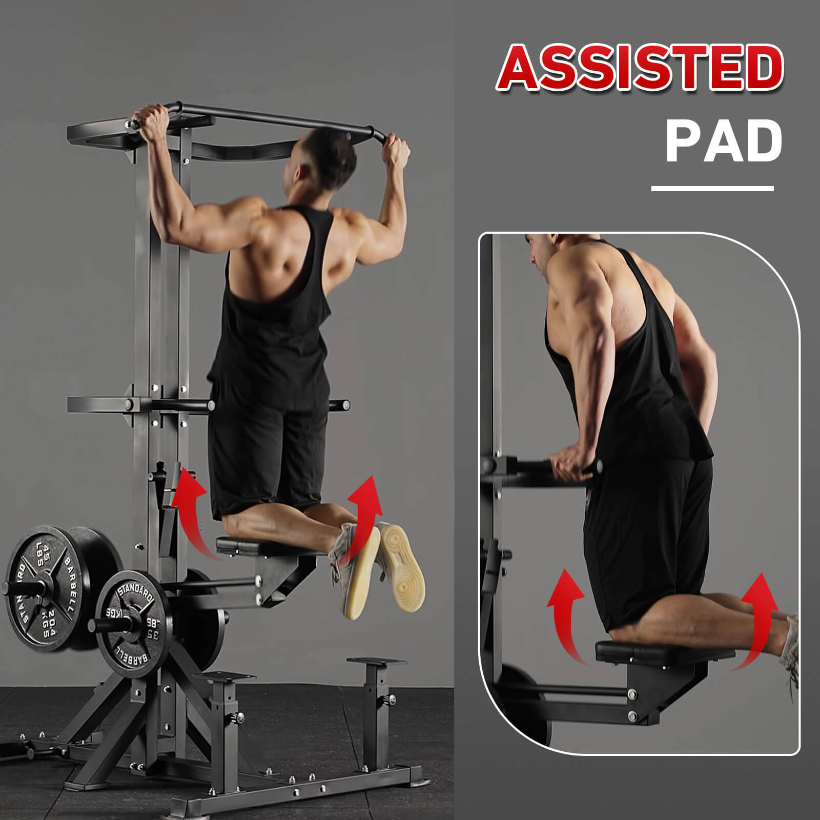 Assisted Pull-Up and Dip Machine AP01