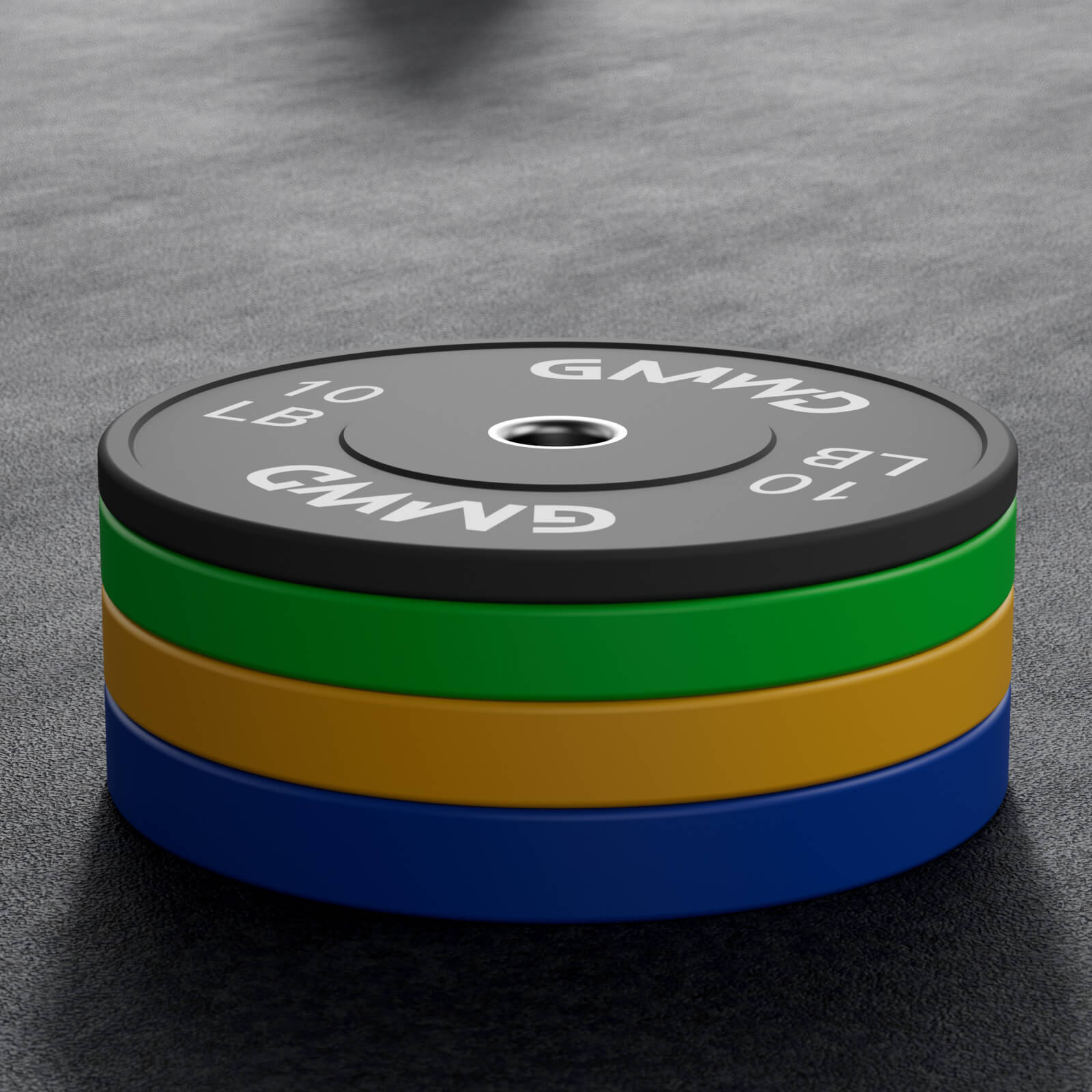 EZ Grip Bumper Plates 230LBS Colorful