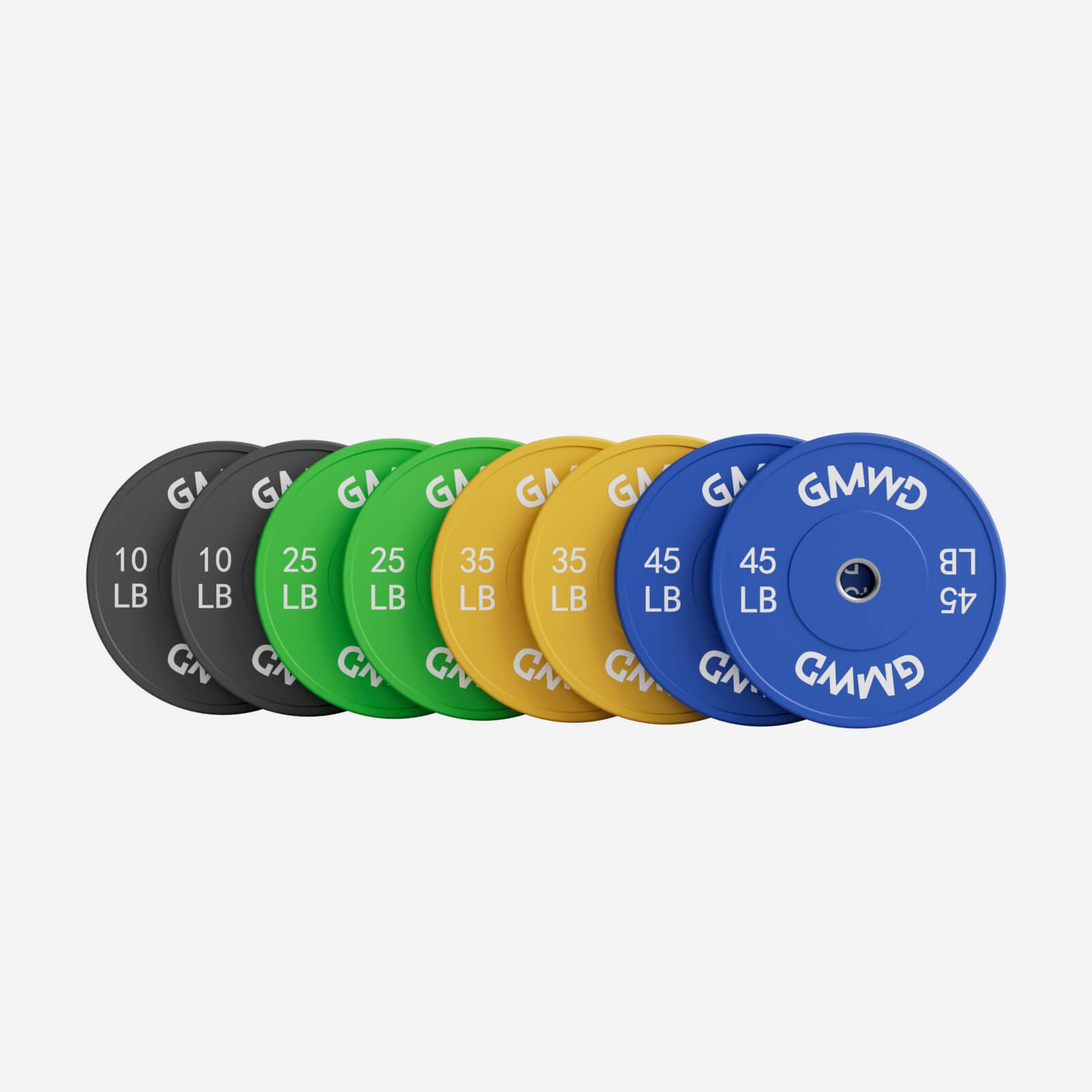 EZ Grip Bumper Plates 230LBS Colorful
