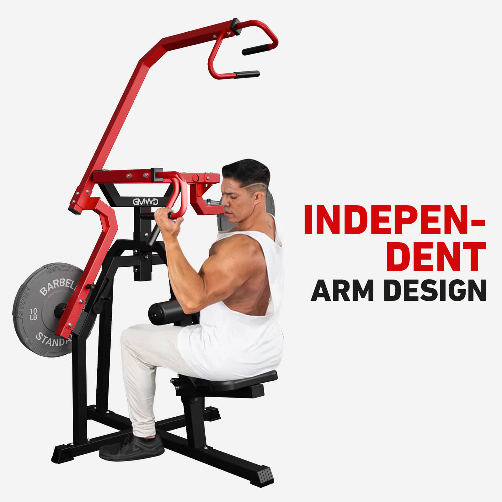 gmwd-lat-pull-down-machine-lm00-independent-arm