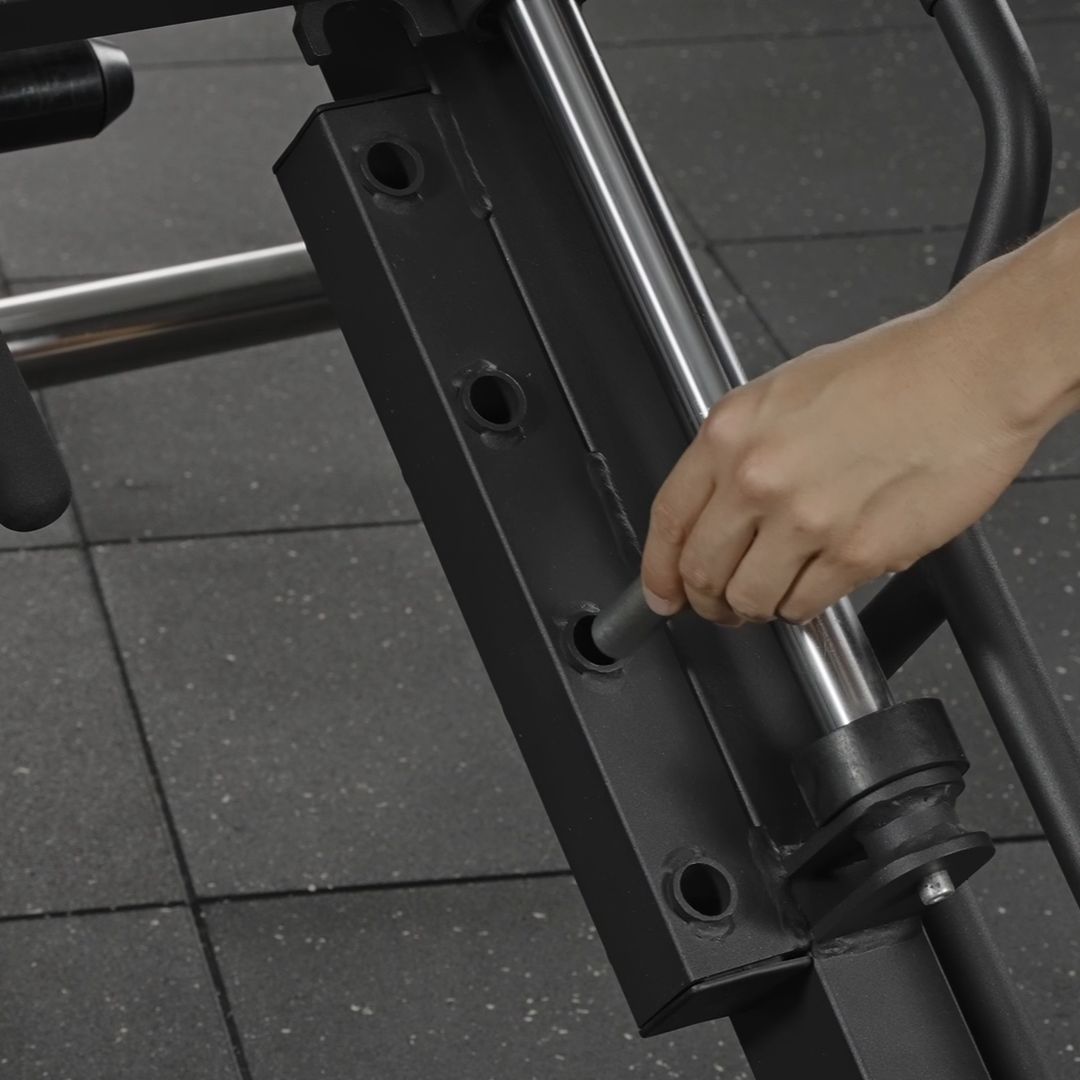 Premium Leg Press Hack Squat Machine LH01