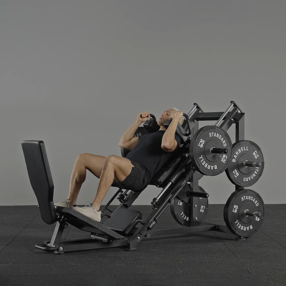 Premium Leg Press Hack Squat Machine LH01