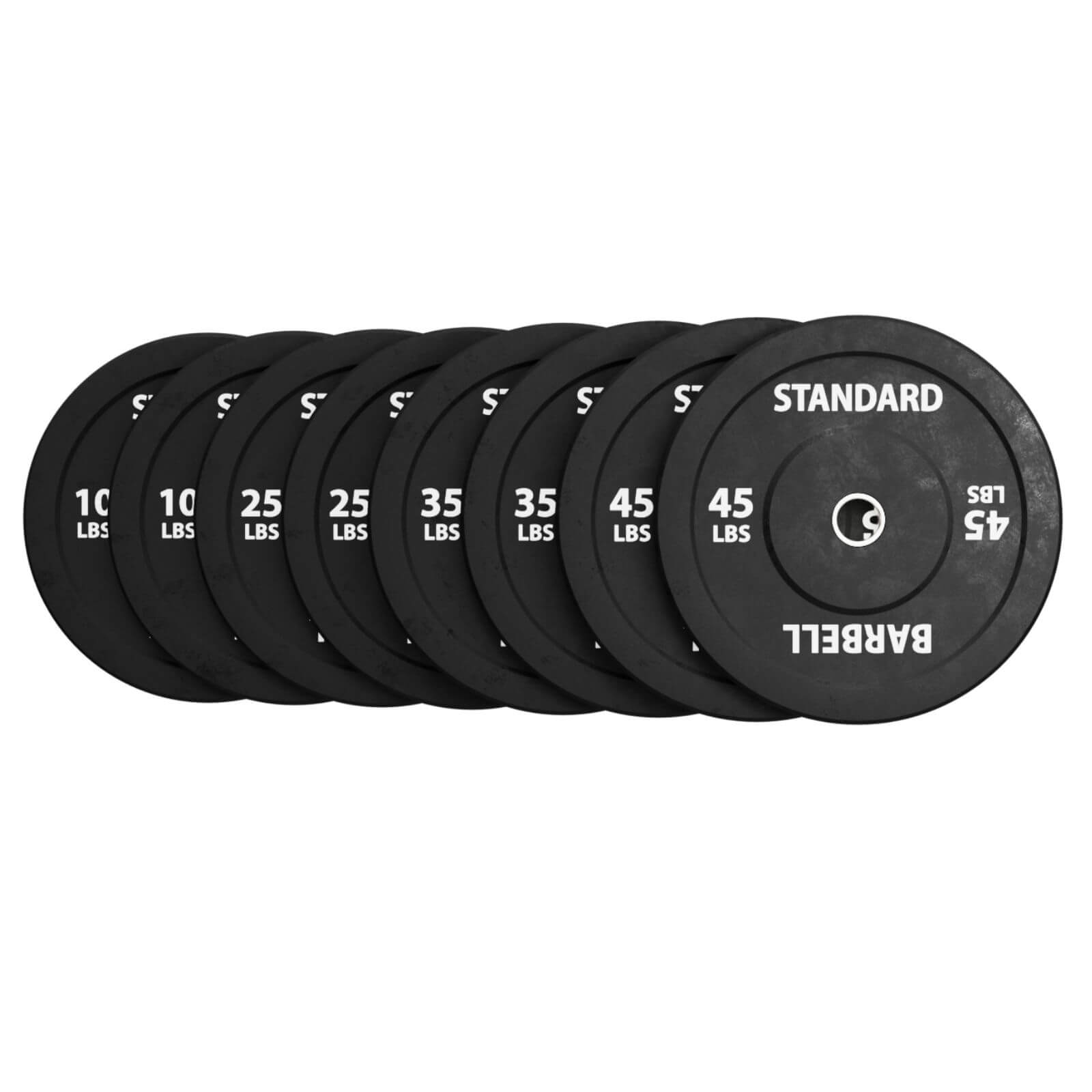 EZ Grip Olympic Bumper Plates 230LBS Combo