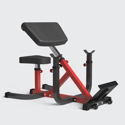 Preacher Curl And Back Extension Bench MS18