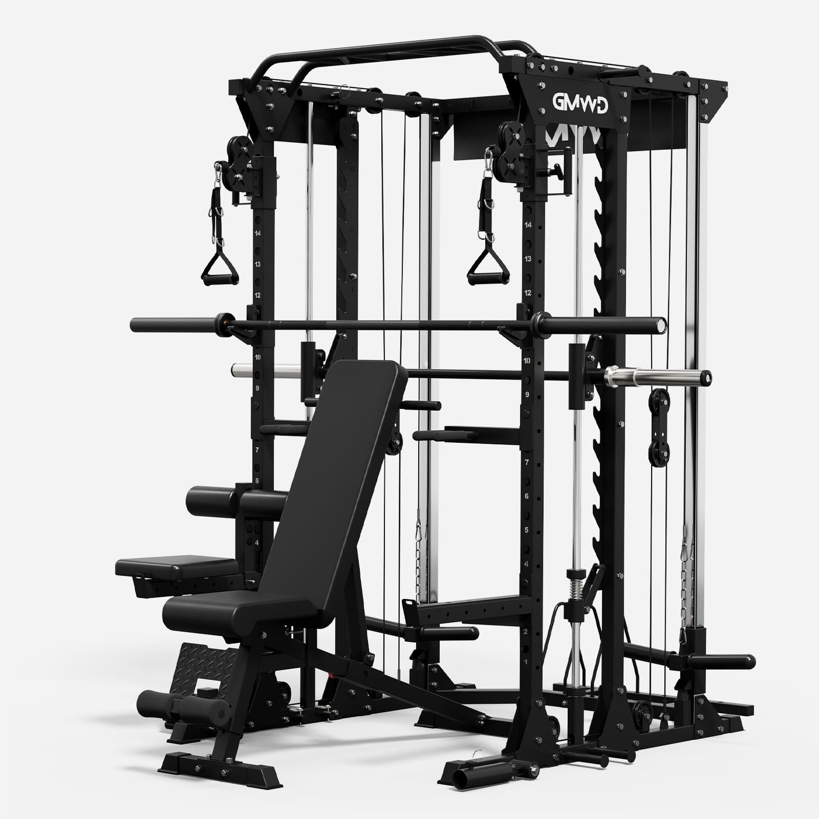 All-In-One Smith Machine with Functional Trainer SM12 2.0