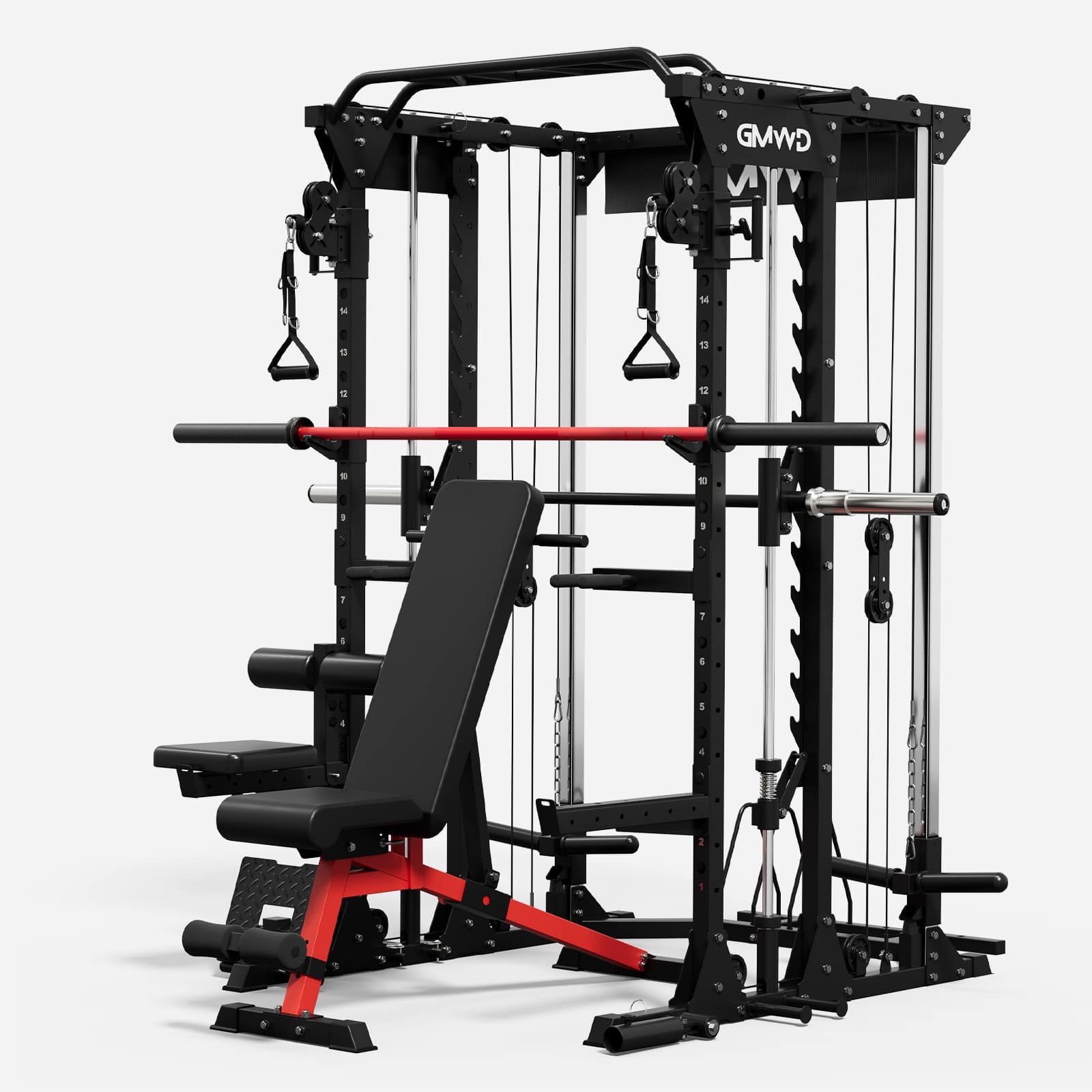 All-In-One Smith Machine with Functional Trainer SM12 2.0
