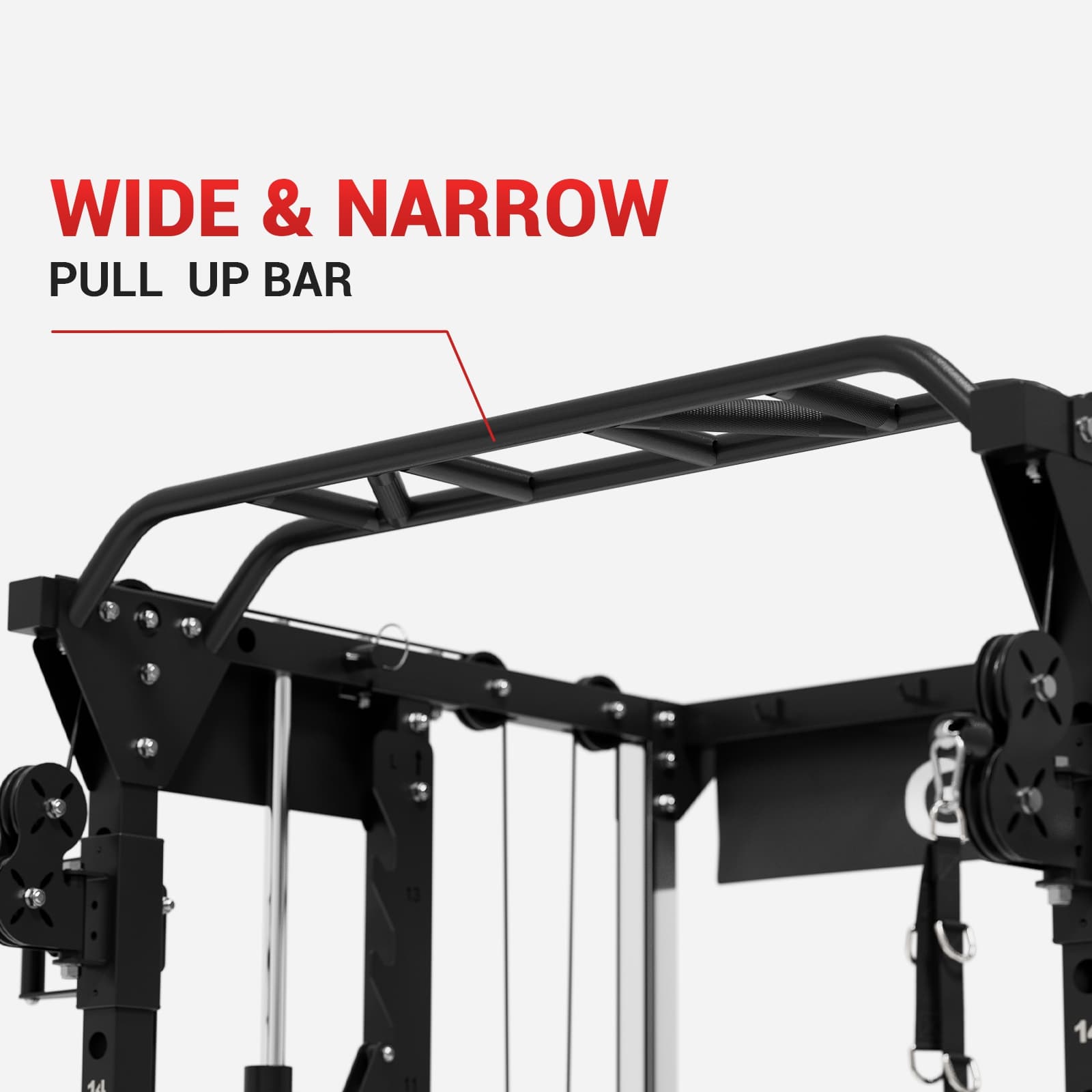 All-In-One Smith Machine with Functional Trainer SM12 2.0