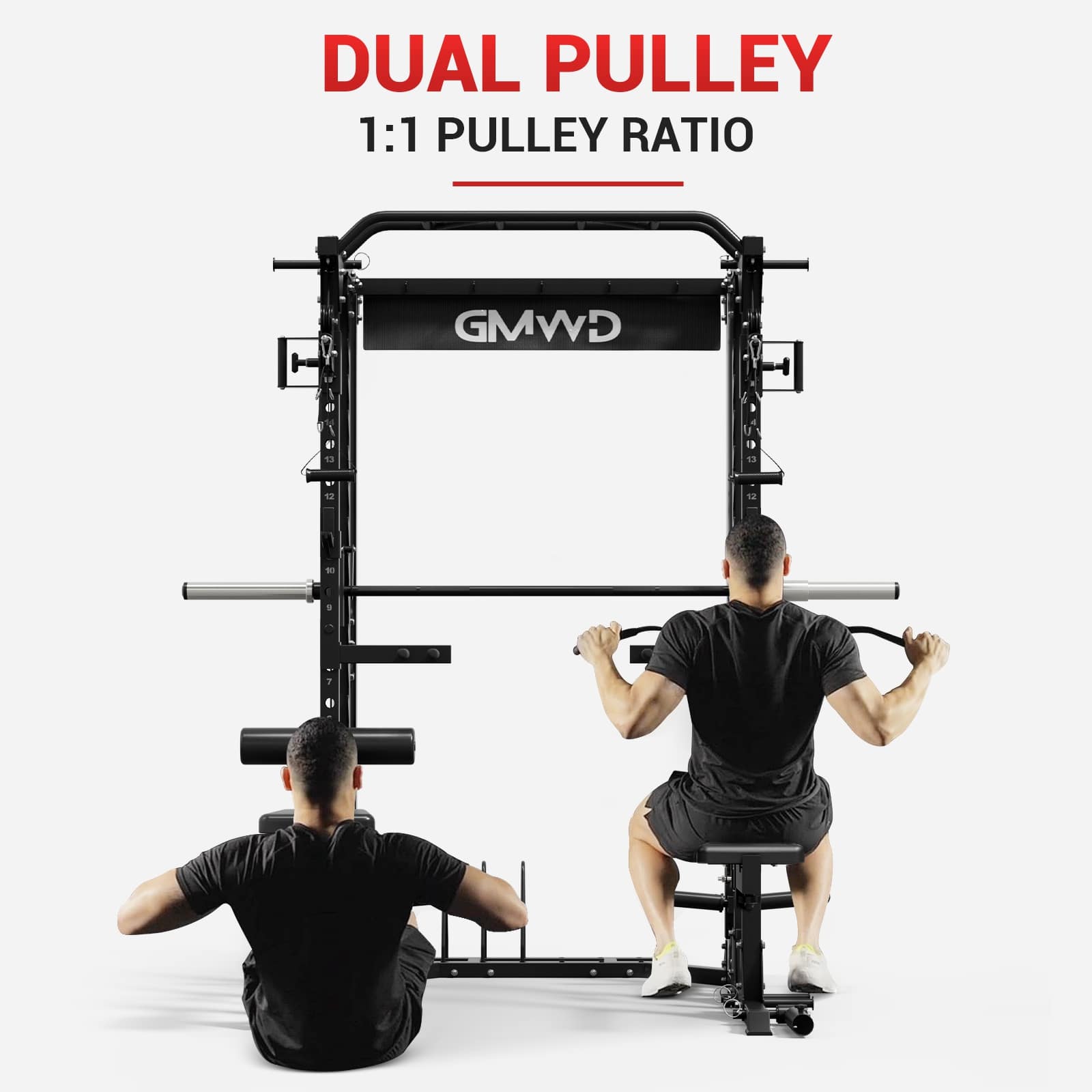 All-In-One Smith Machine with Functional Trainer SM12 2.0