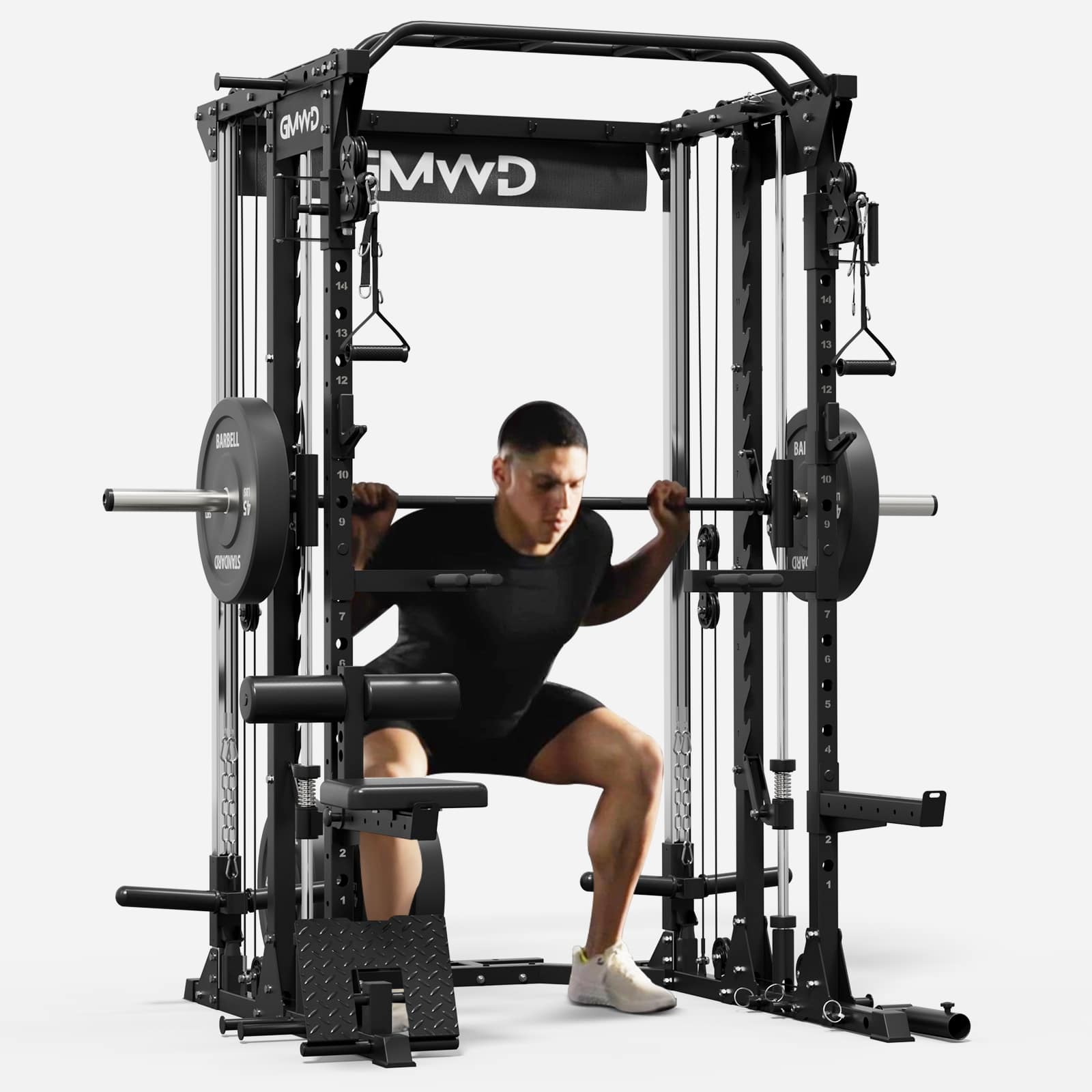 All-In-One Smith Machine with Functional Trainer SM12 2.0
