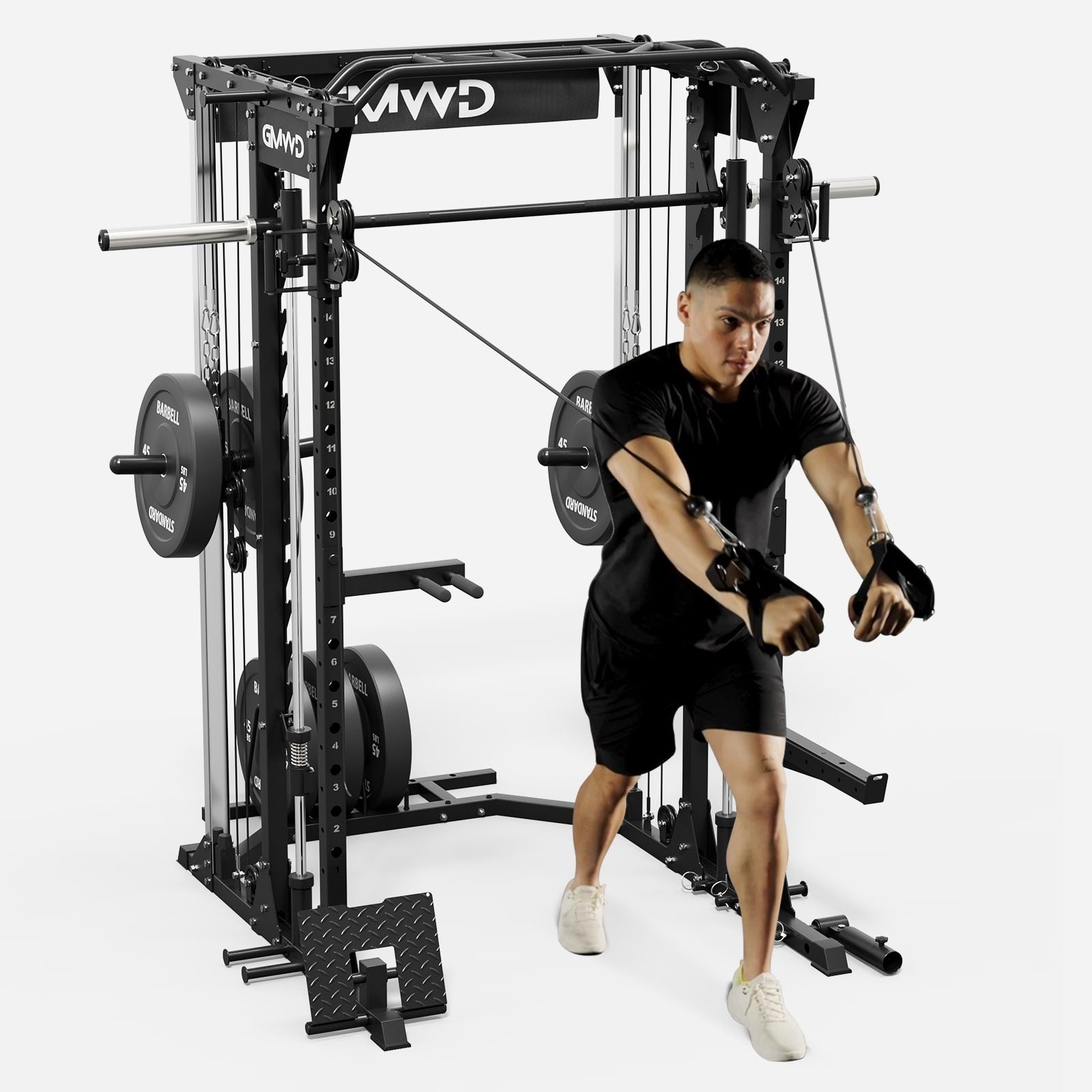 All-In-One Smith Machine with Functional Trainer SM12 2.0
