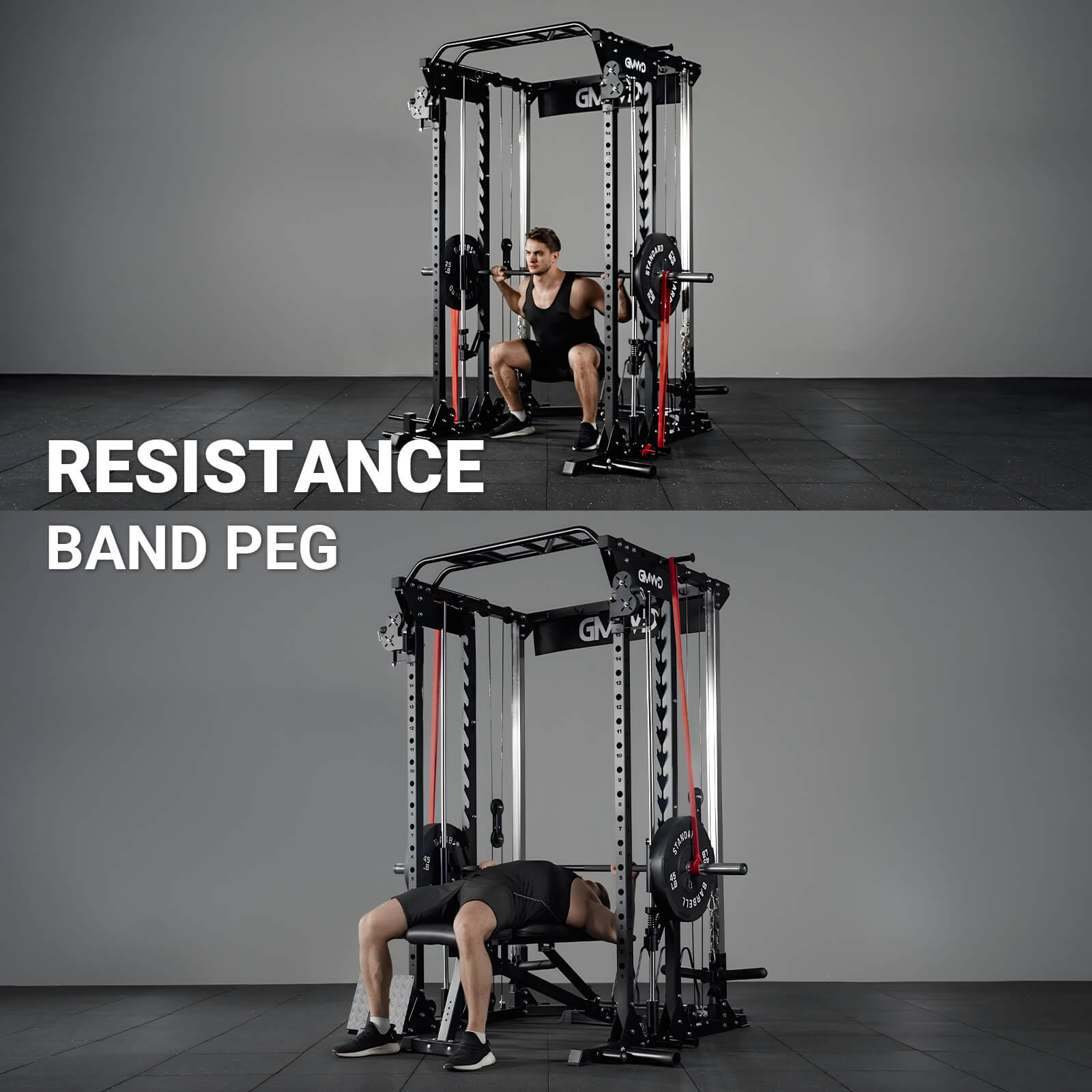 All-In-One Smith Machine with Functional Trainer SM12 2.0