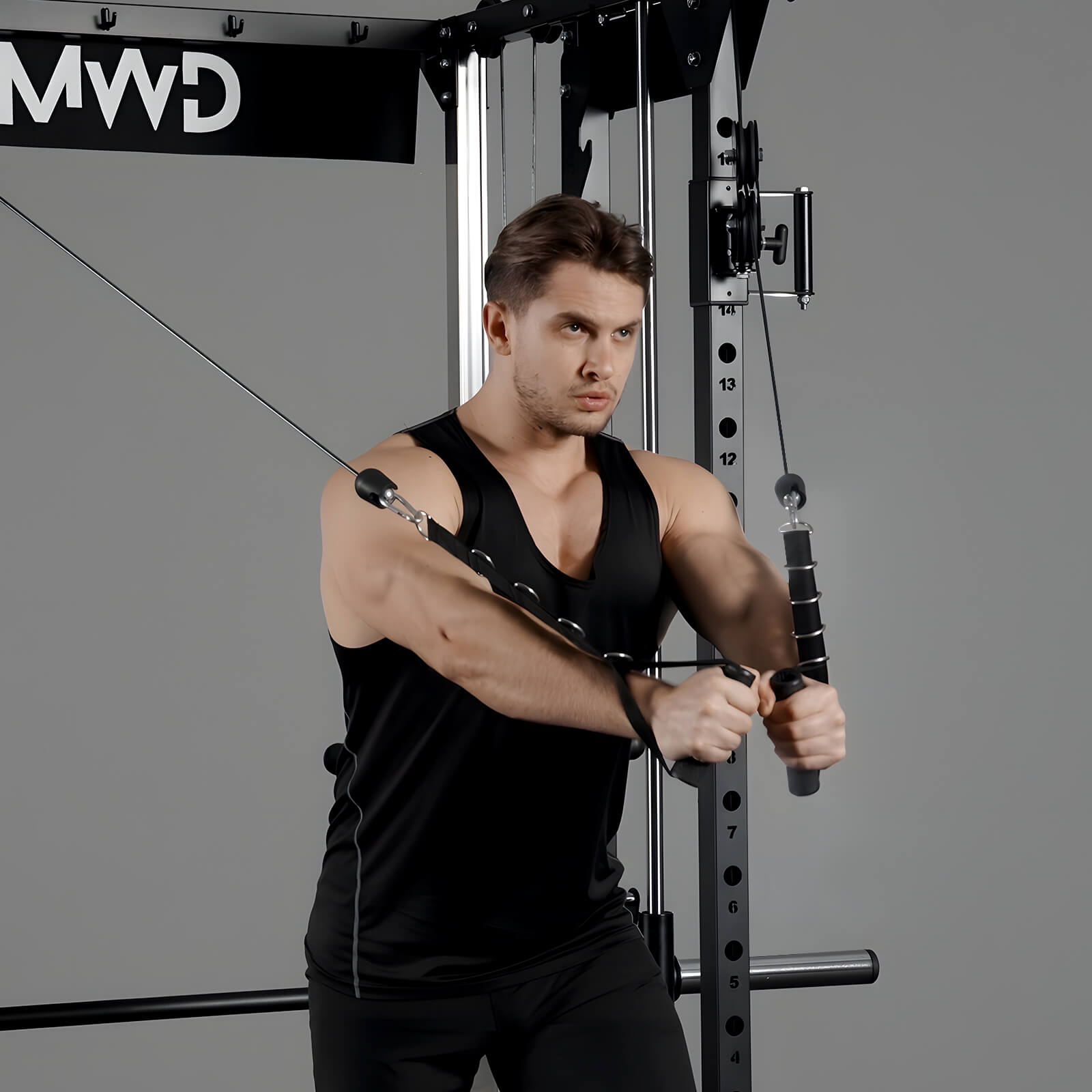 All-In-One Smith Machine with Functional Trainer SM12 2.0