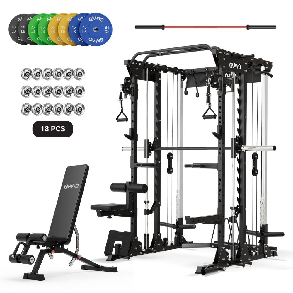 All-In-One Smith Machine with Functional Trainer SM12 2.0