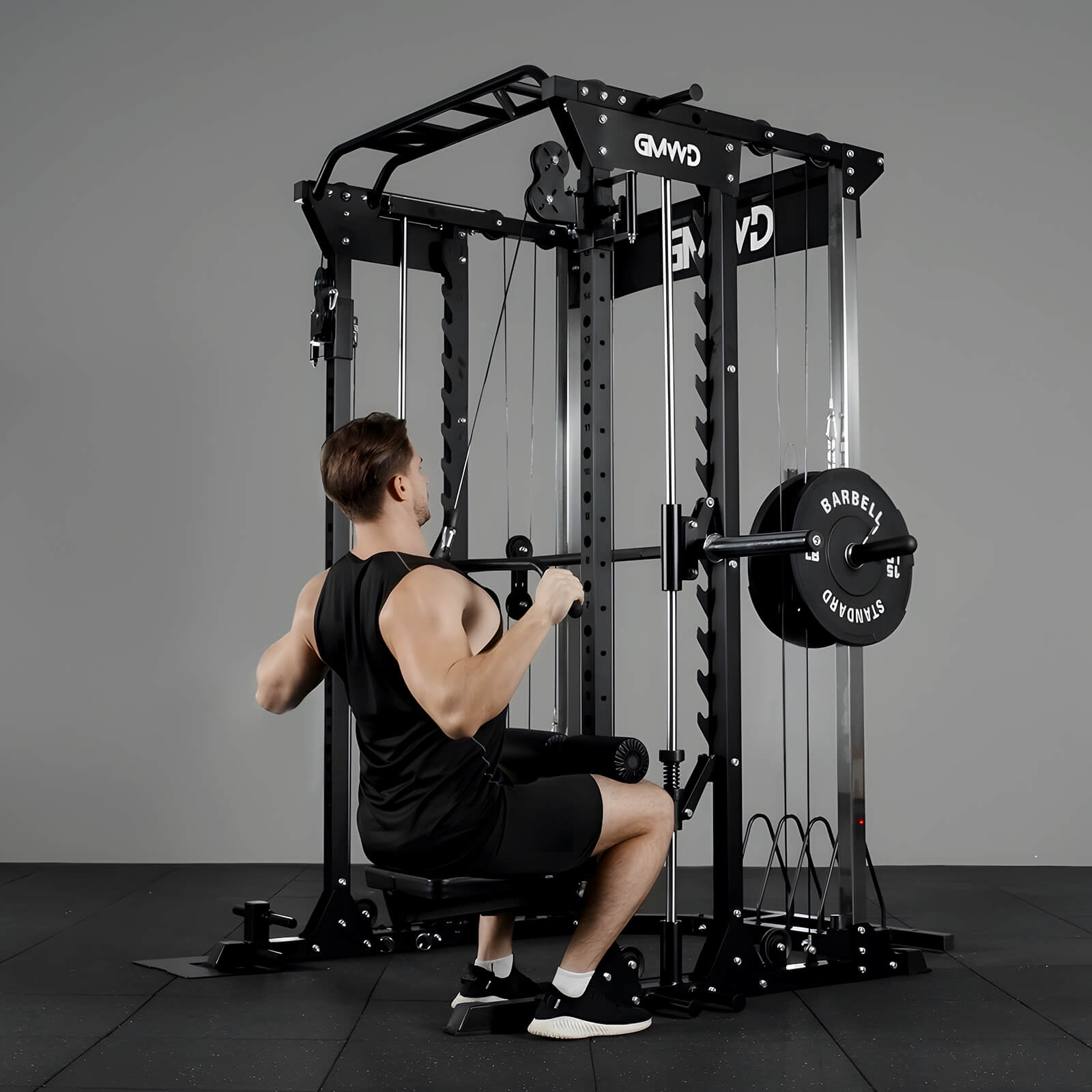 All-In-One Smith Machine with Functional Trainer SM12 2.0