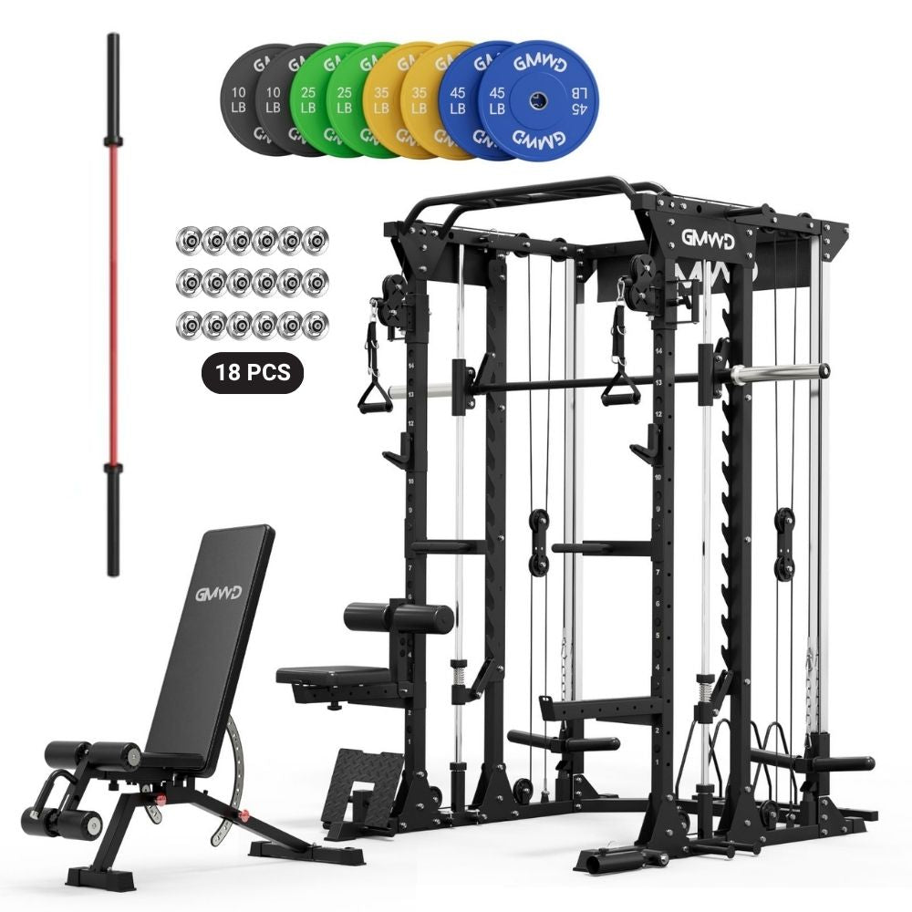 All-In-One Smith Machine with Functional Trainer SM12 2.0