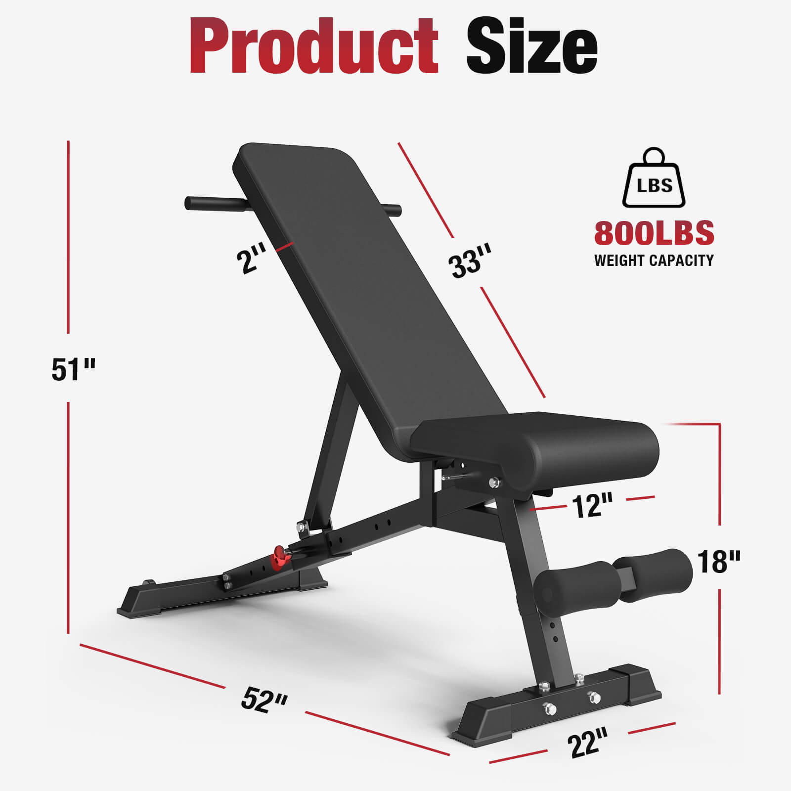 Adjustable FID Bench WB02