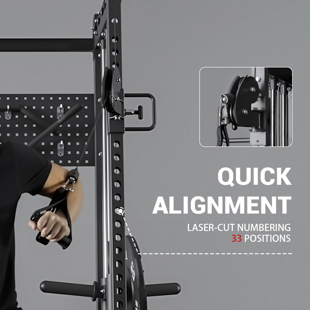 Half Rack with Functional Trainer HR01