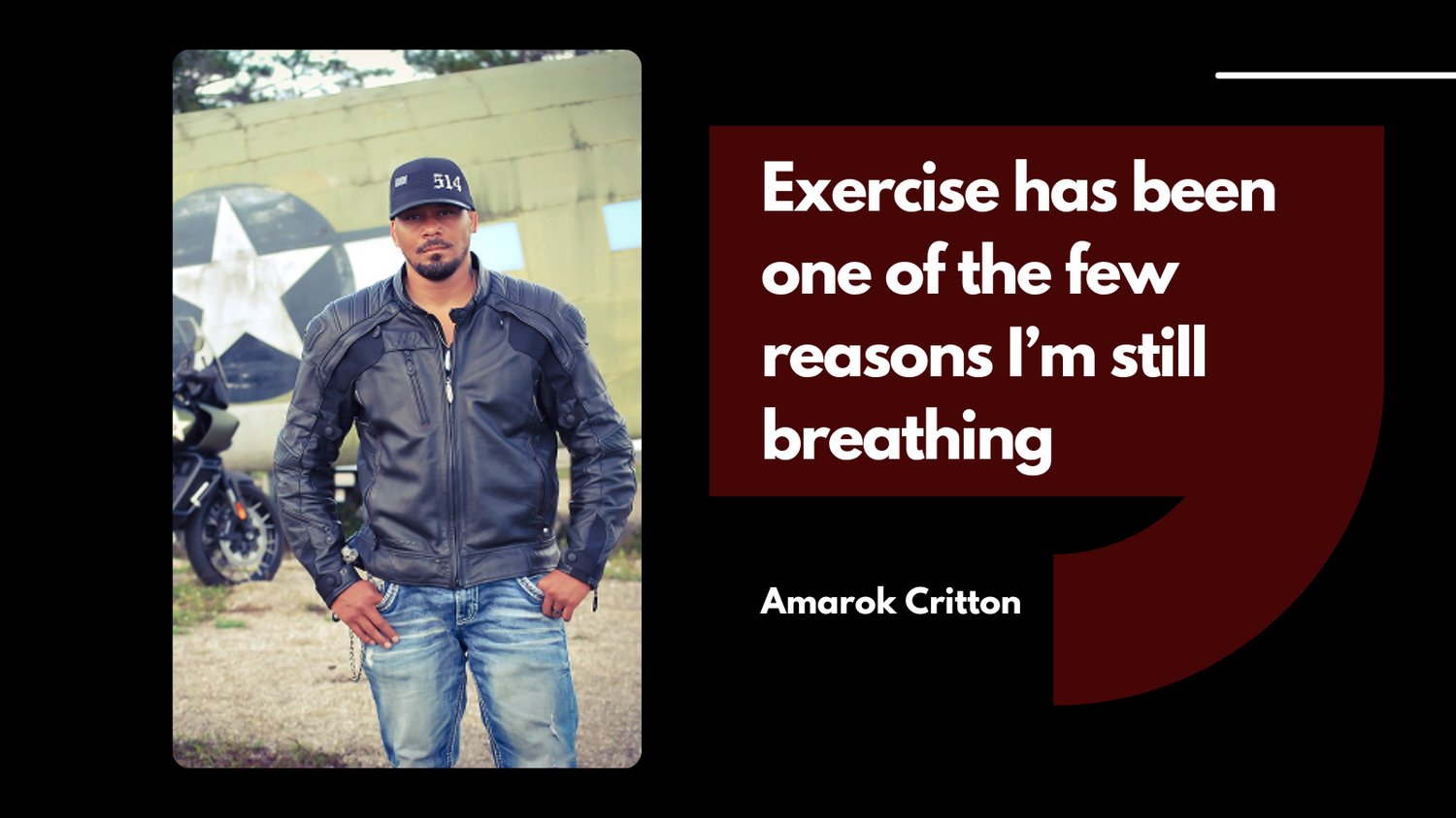 Coping with PTSD: How Veteran Amarok Reclaims his Life