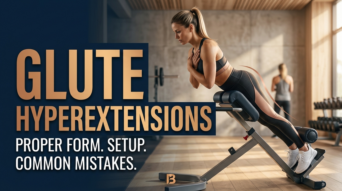 How to Do Glute Hyperextensions: Proper Form, Setup & Common Mistakes