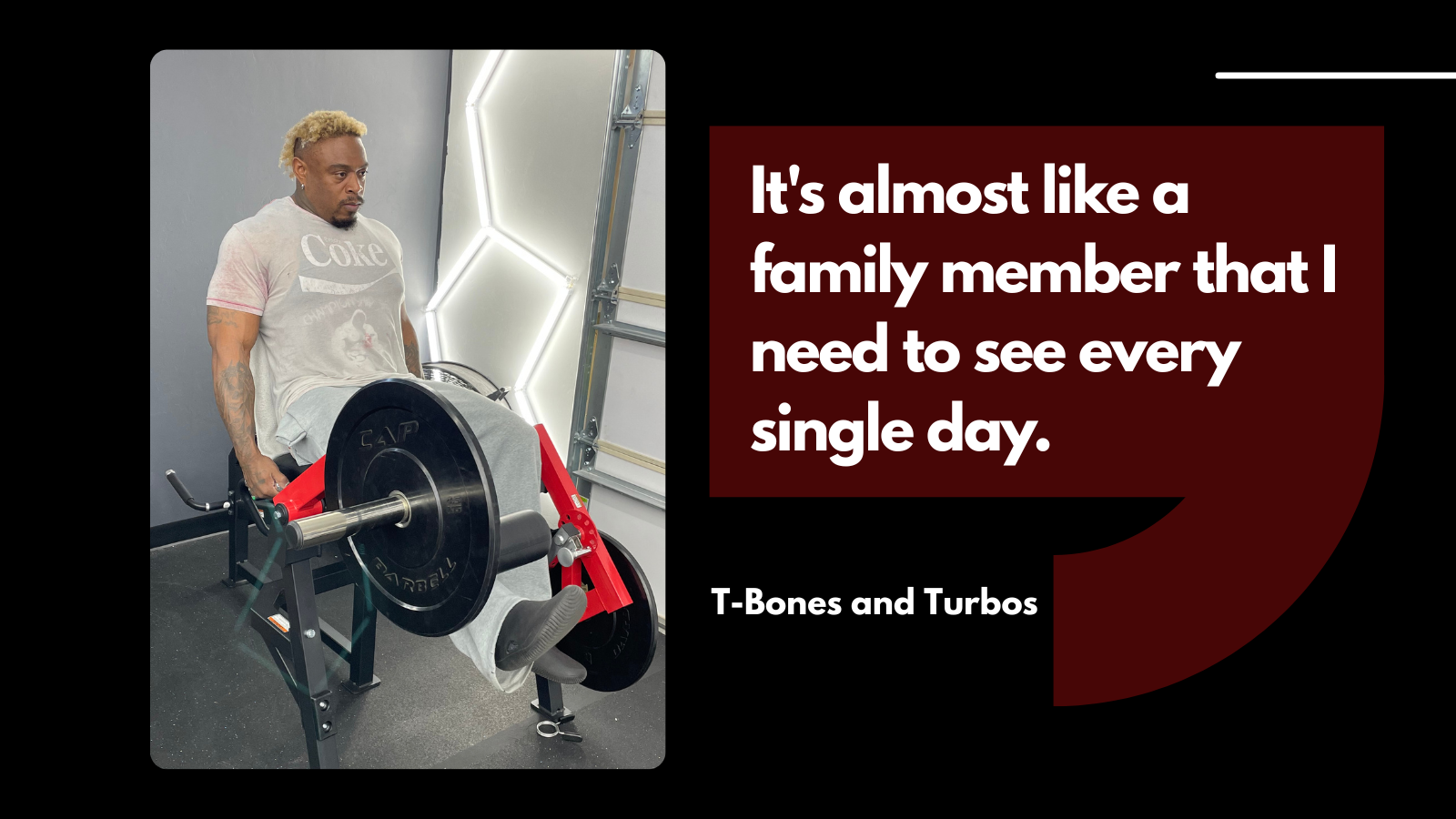 Customer T-Bones and Turbos: From Military Service to a Home Gym Legacy