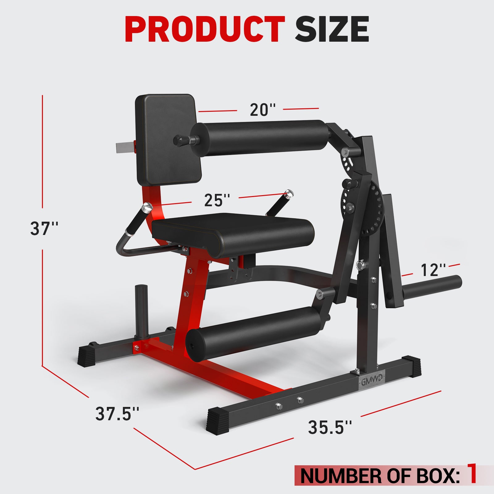 GMWD Leg Extension & Seated Leg Curl Machine LE01