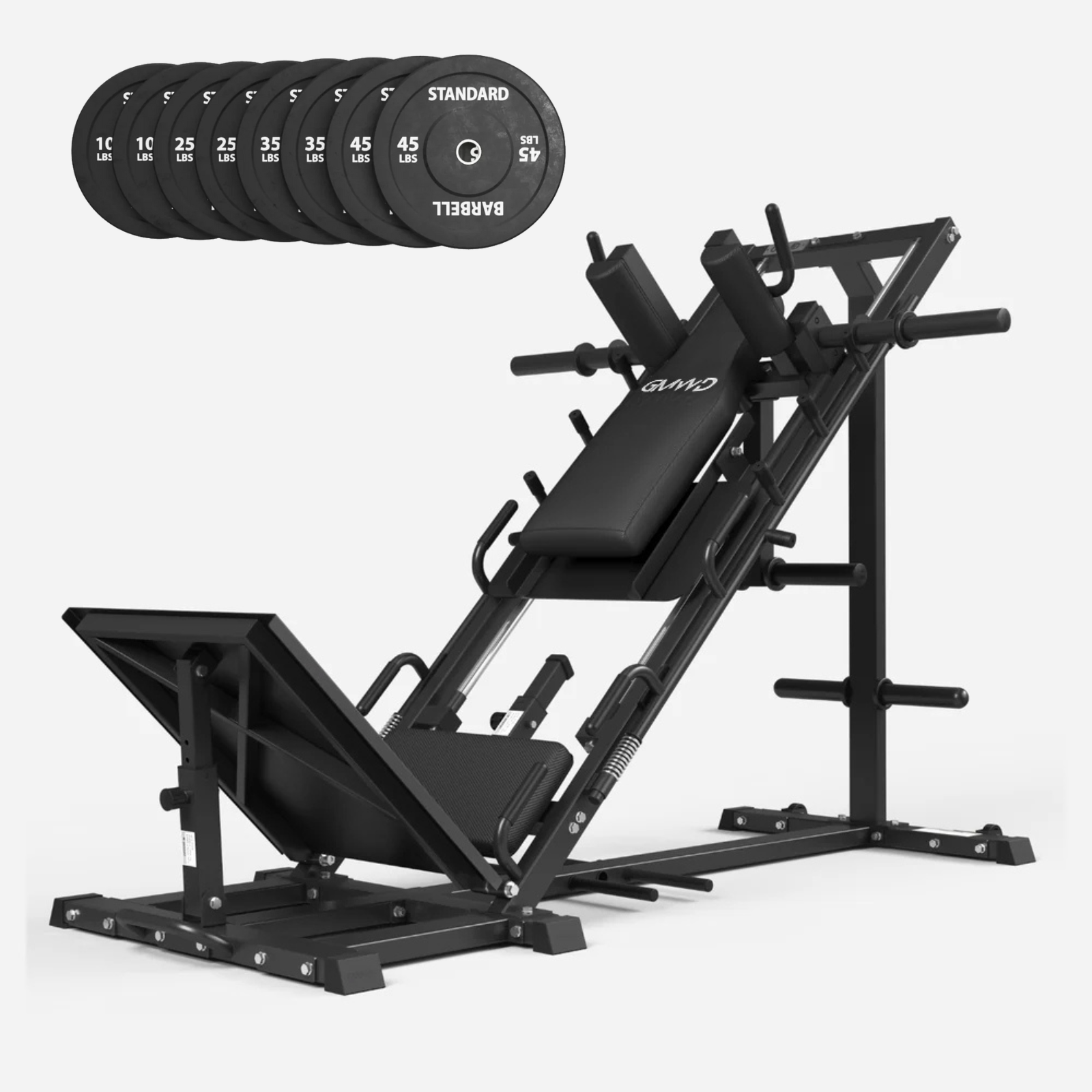 Heavy-duty Home Gym Leg Press Hack Squat Combo Machine DD07