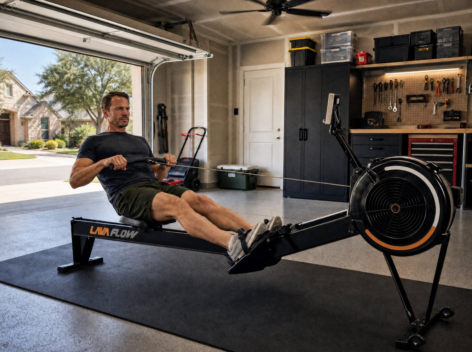 LAVA FLOW™ Rowing Machine RM02