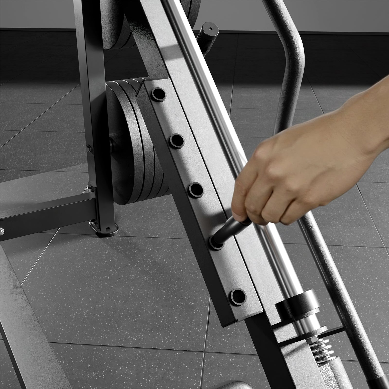 Premium Leg Press Hack Squat Machine LH01