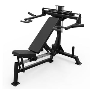 GMWD Flat/Incline Bench Press Shoulder Press Machine Plate Loaded Safe