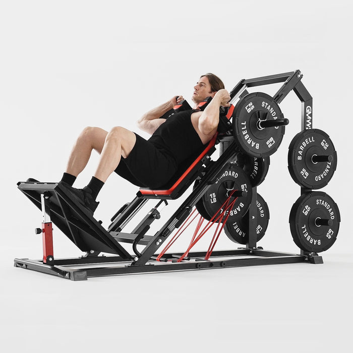 Leg Day Package, Hack Press& Leg Curl/Extension Machine - GMWD