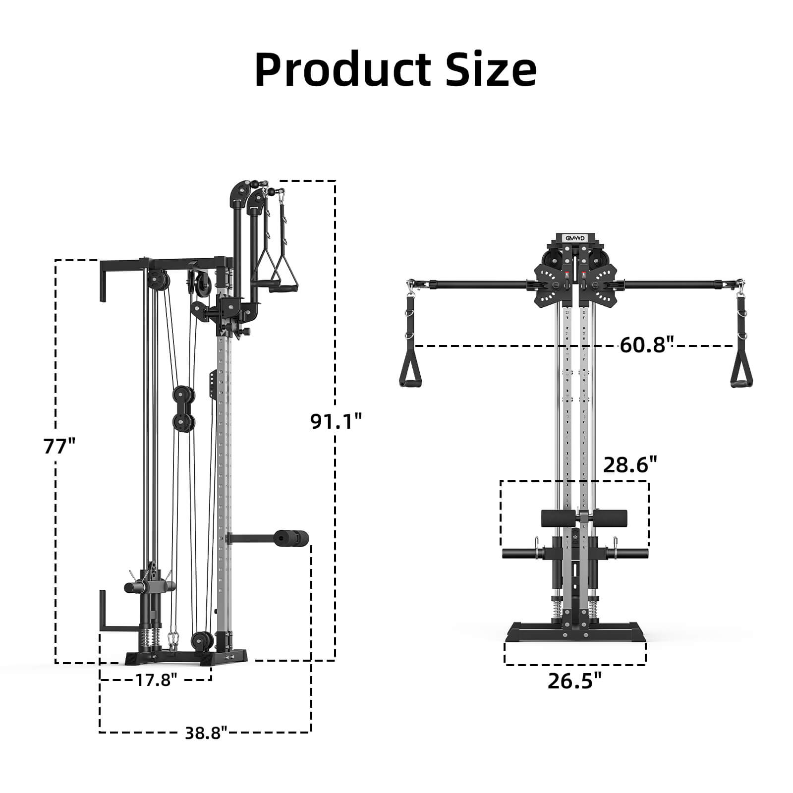 Wall-mounted Functional Trainer CC9
