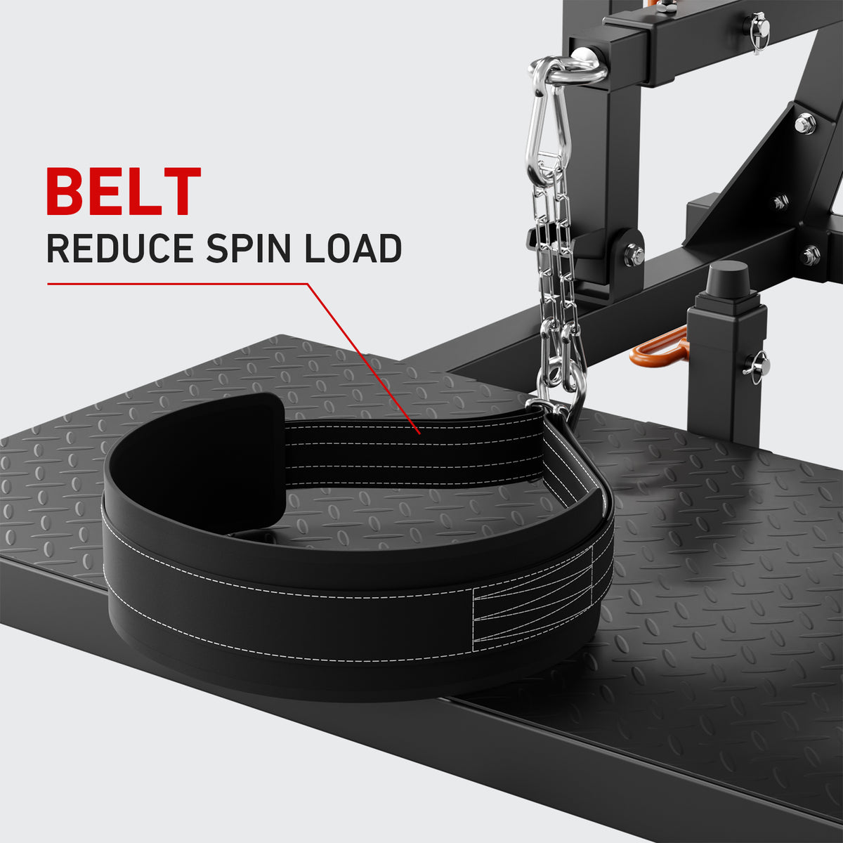 GMWD Belt Squat Machine 1000lbs Lower Body Leg Machine With Weight Storage