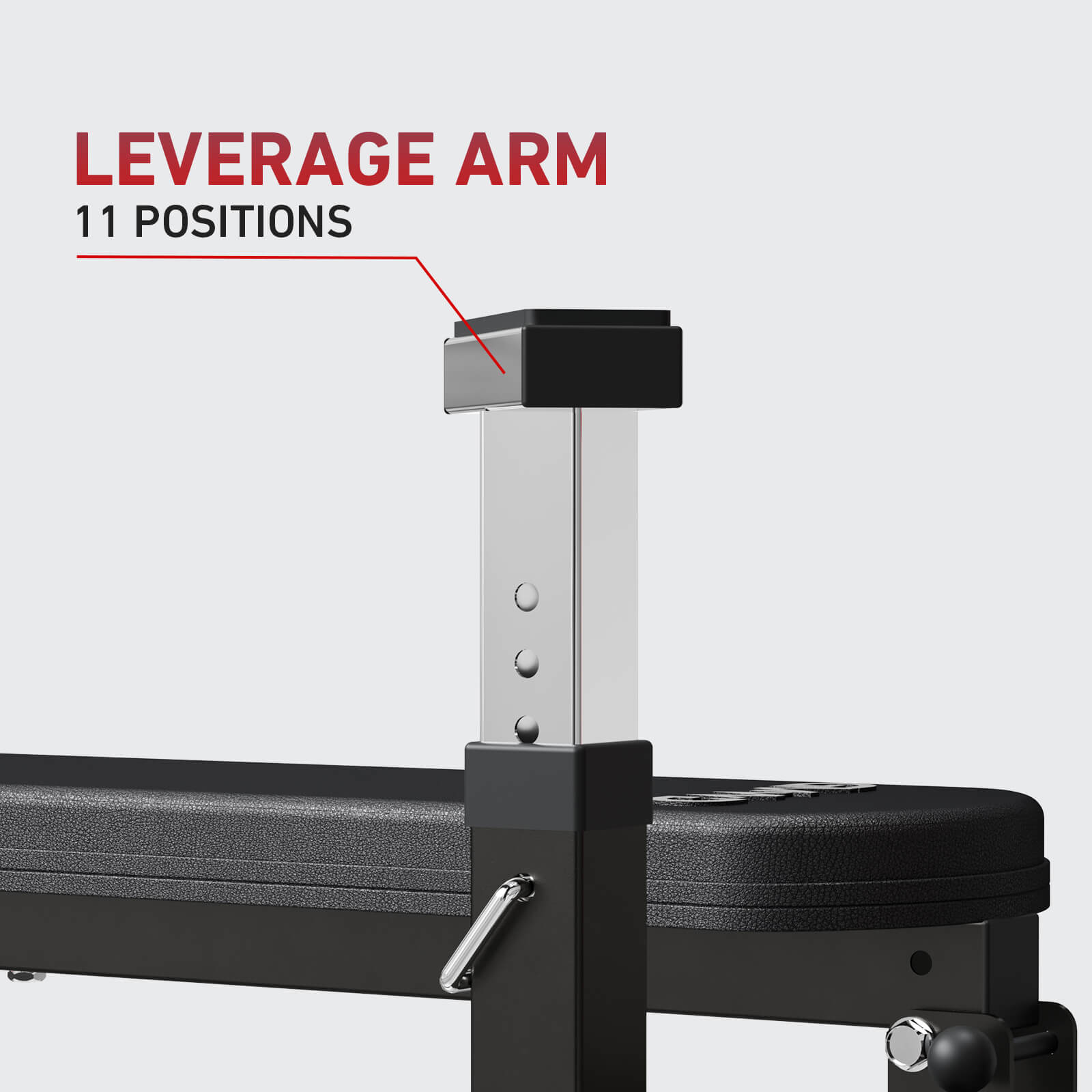 gmwd bench press machine v1 detail 11 positions leverage arms